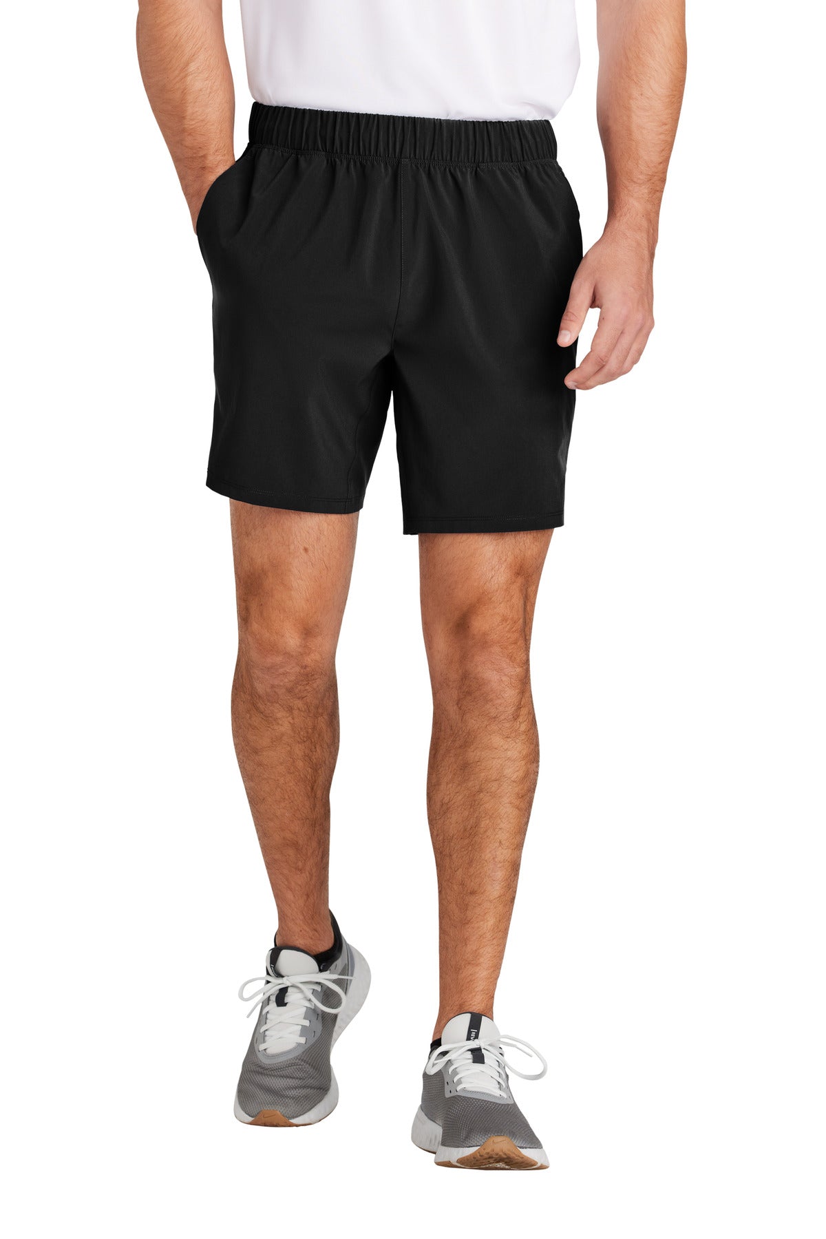 Sport-Tek® Repeat 7  Short ST485 - Black - 2XL