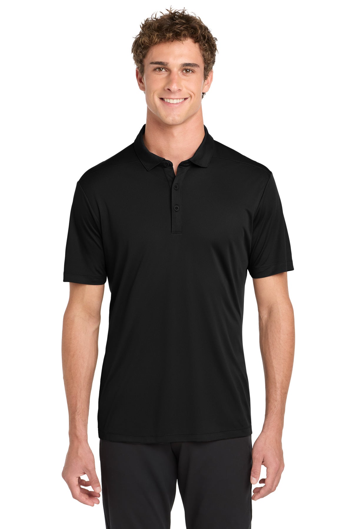 Sport-Tek ®  Posi-UV®  Pro Polo. ST520 - Black - 2XL