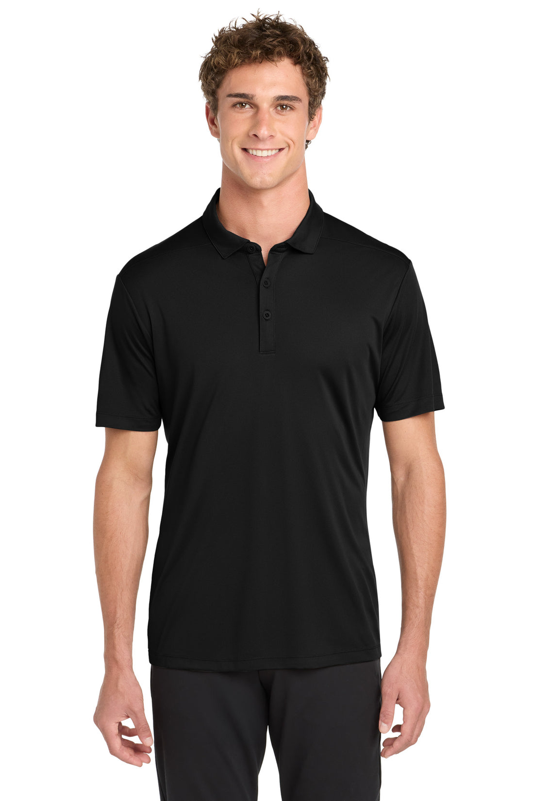 Sport-Tek ®  Posi-UV®  Pro Polo. ST520 - Black - 2XL