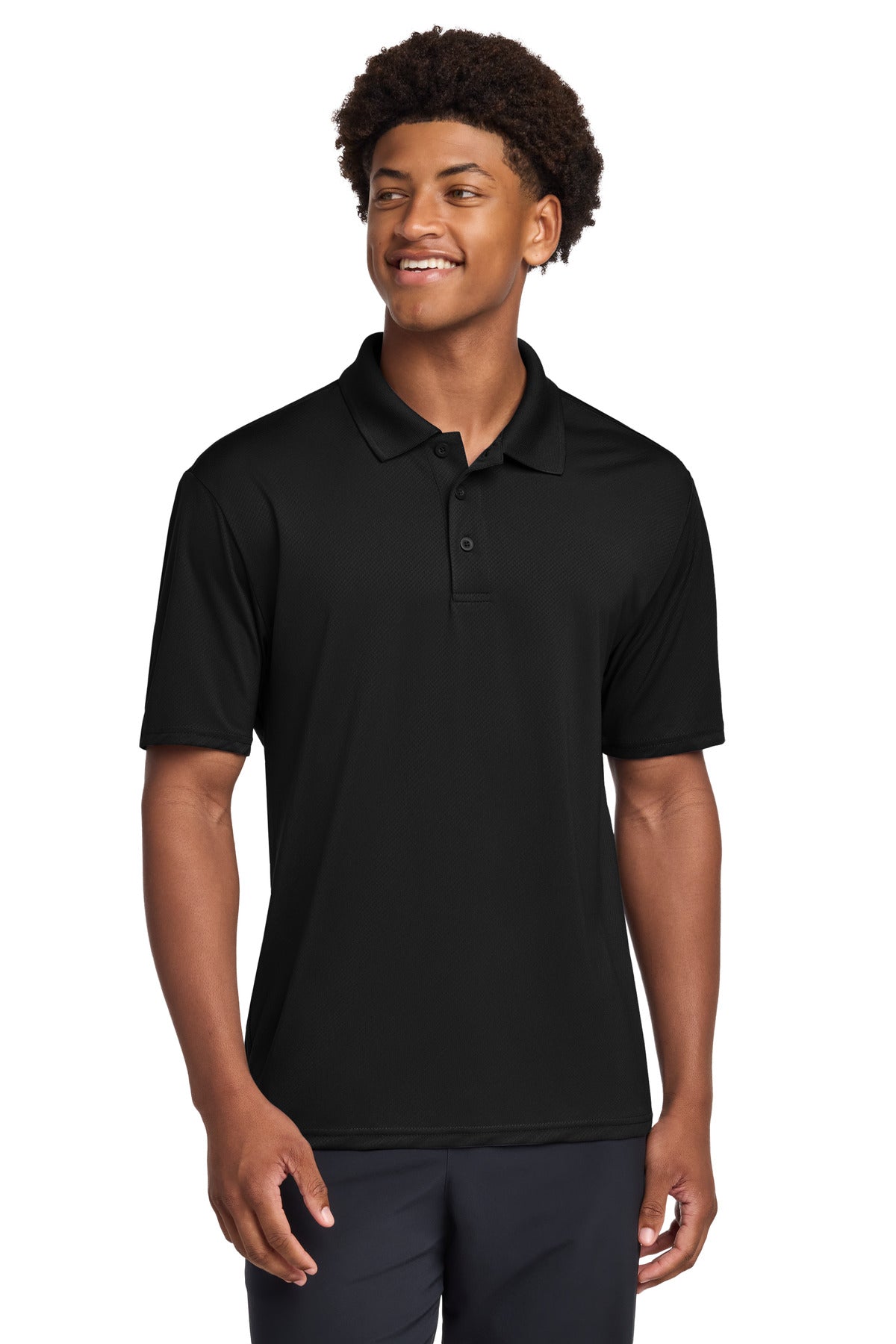 Sport-Tek® Sideline Polo ST535 - Black - 2XL