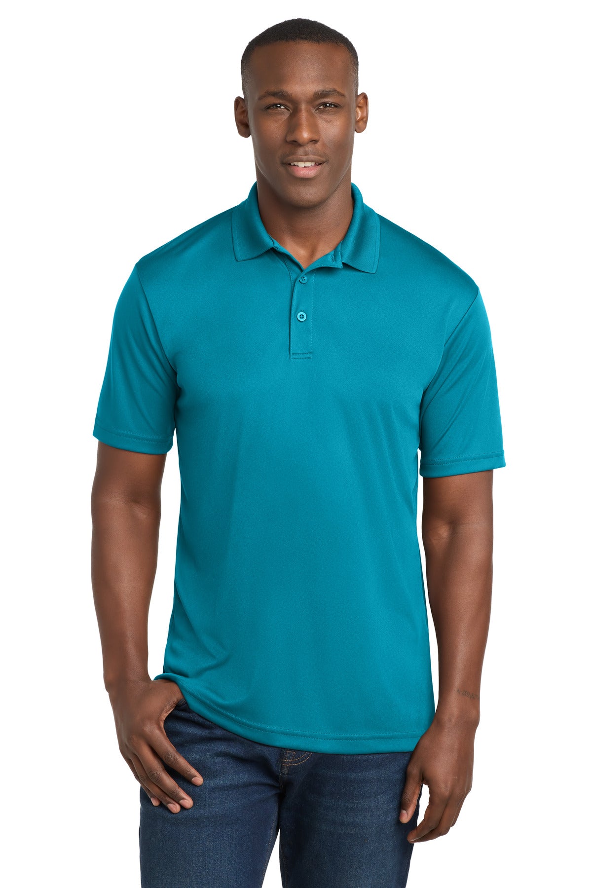 Sport-Tek ® PosiCharge ® Competitor  Polo. ST550 - Atomic Blue - 2XL