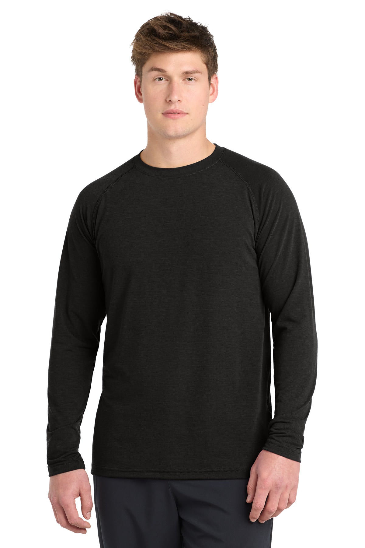 Sport-Tek®  Long Sleeve Ultimate Performance Crew. ST700LS - Black - 2XL