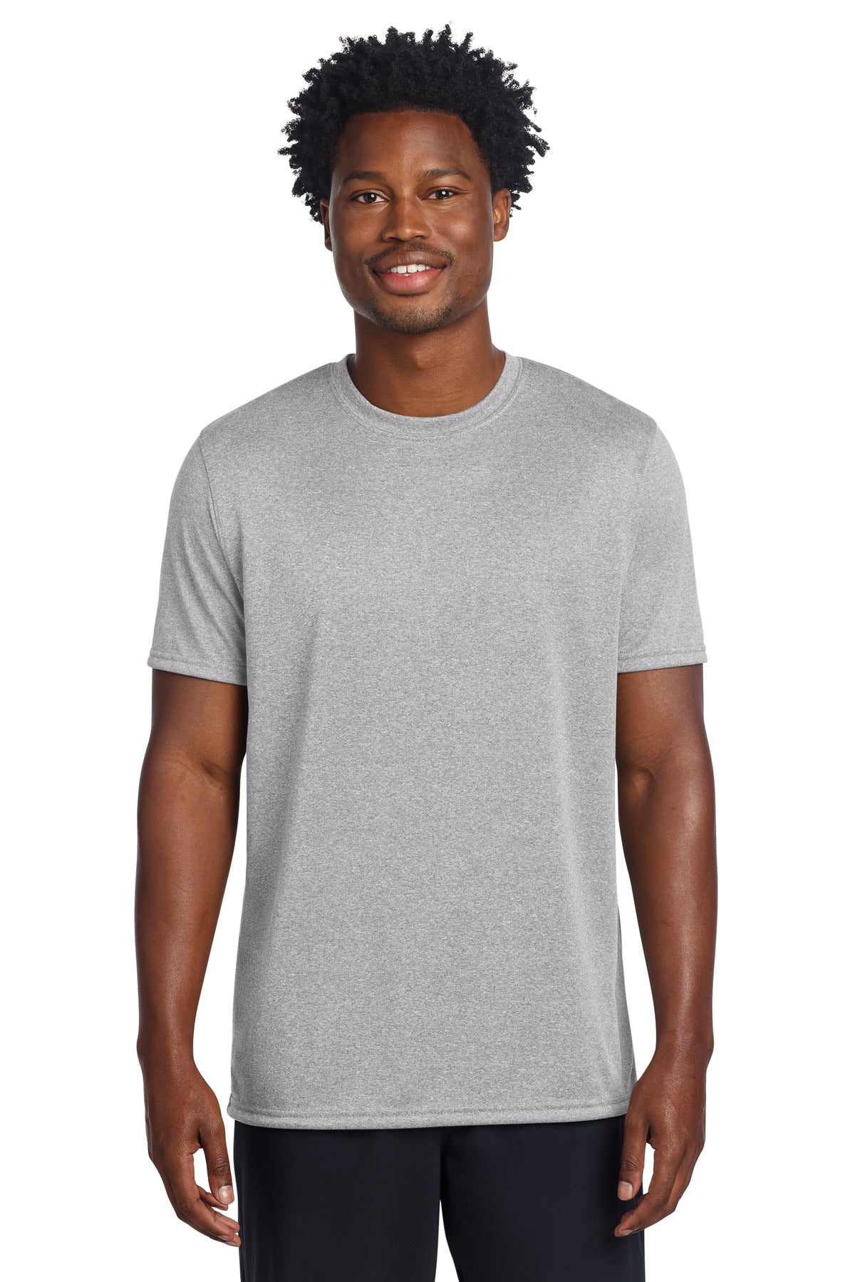 Sport-Tek® Echo Tee ST760 - Athletic Heather - 2XL