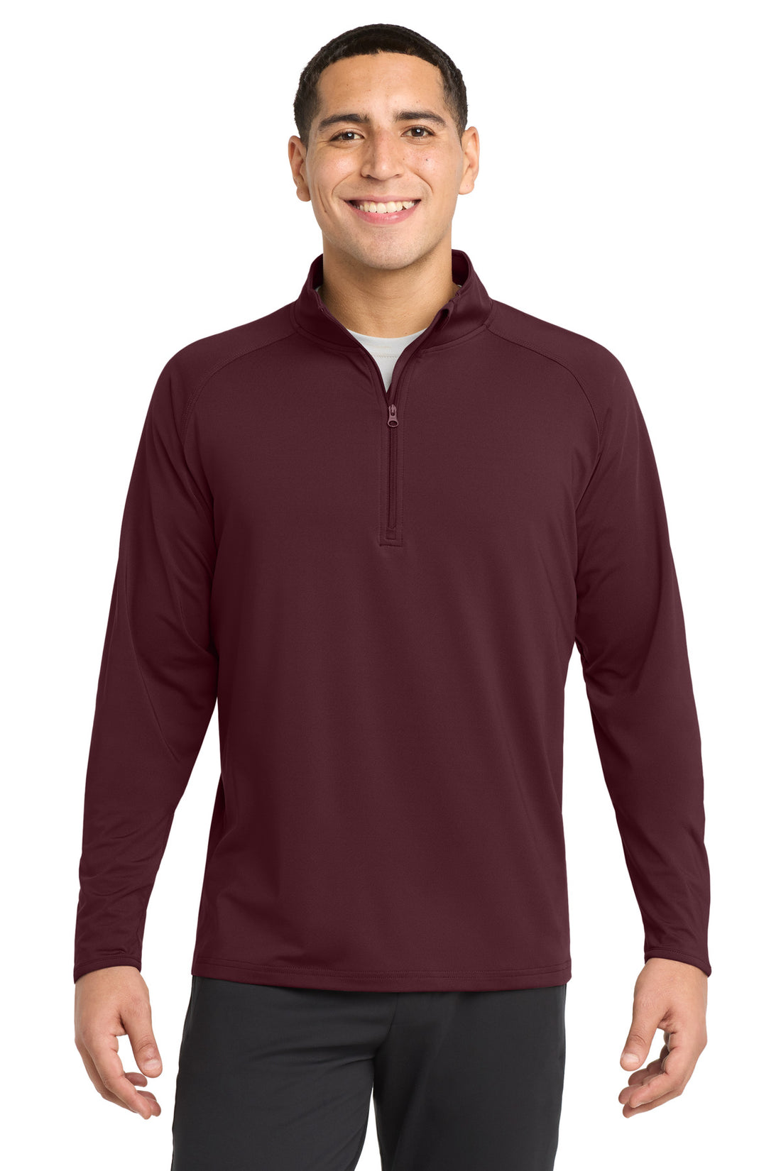Sport-Tek® Sport-Wick® Stretch 1/4-Zip Pullover. ST850