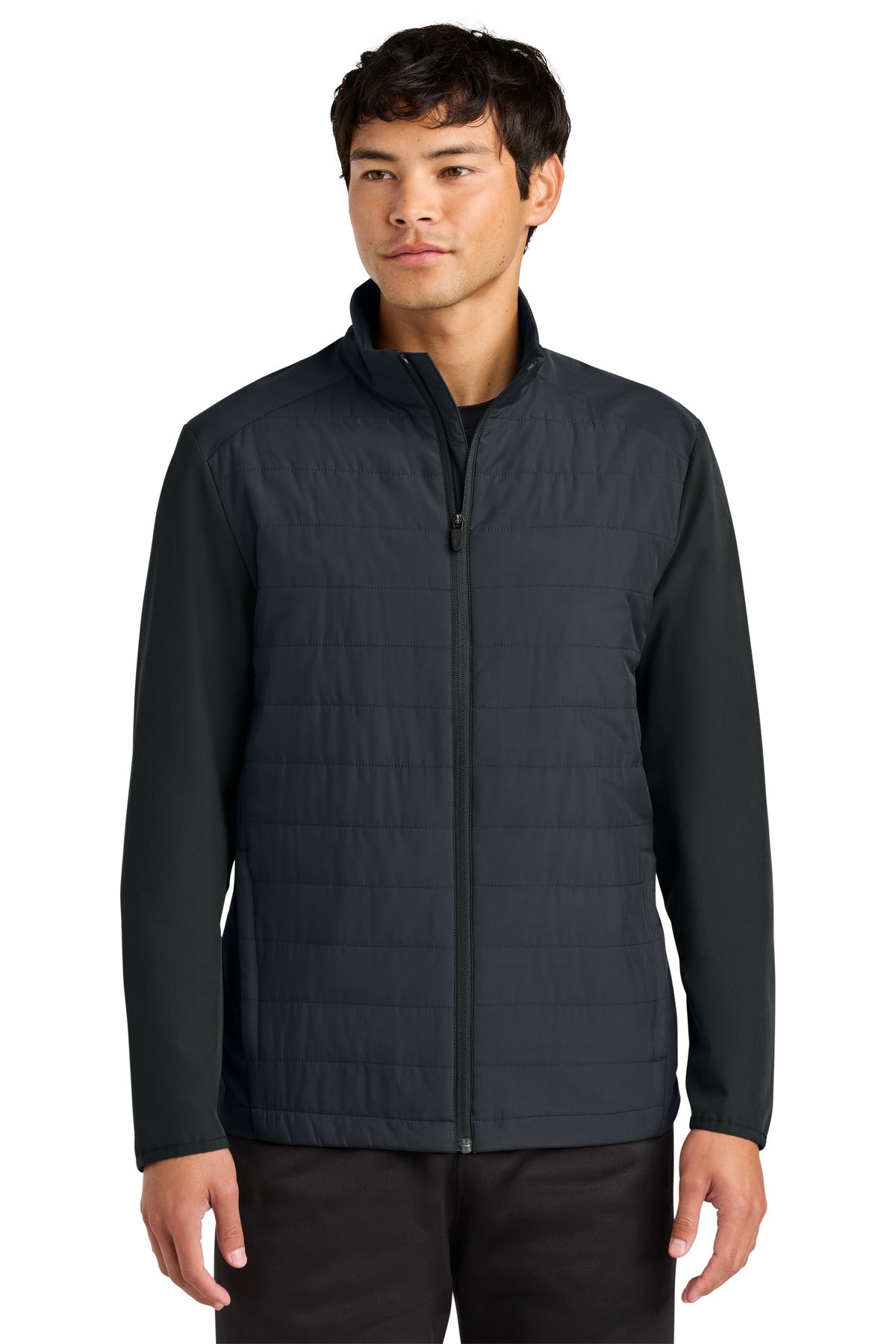 Sport-Tek® Teknical Hybrid Jacket ST940 - Black - 2XL
