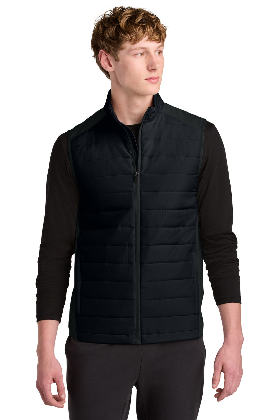 Sport-Tek® Teknical Hybrid Vest ST941 - Black - 2XL