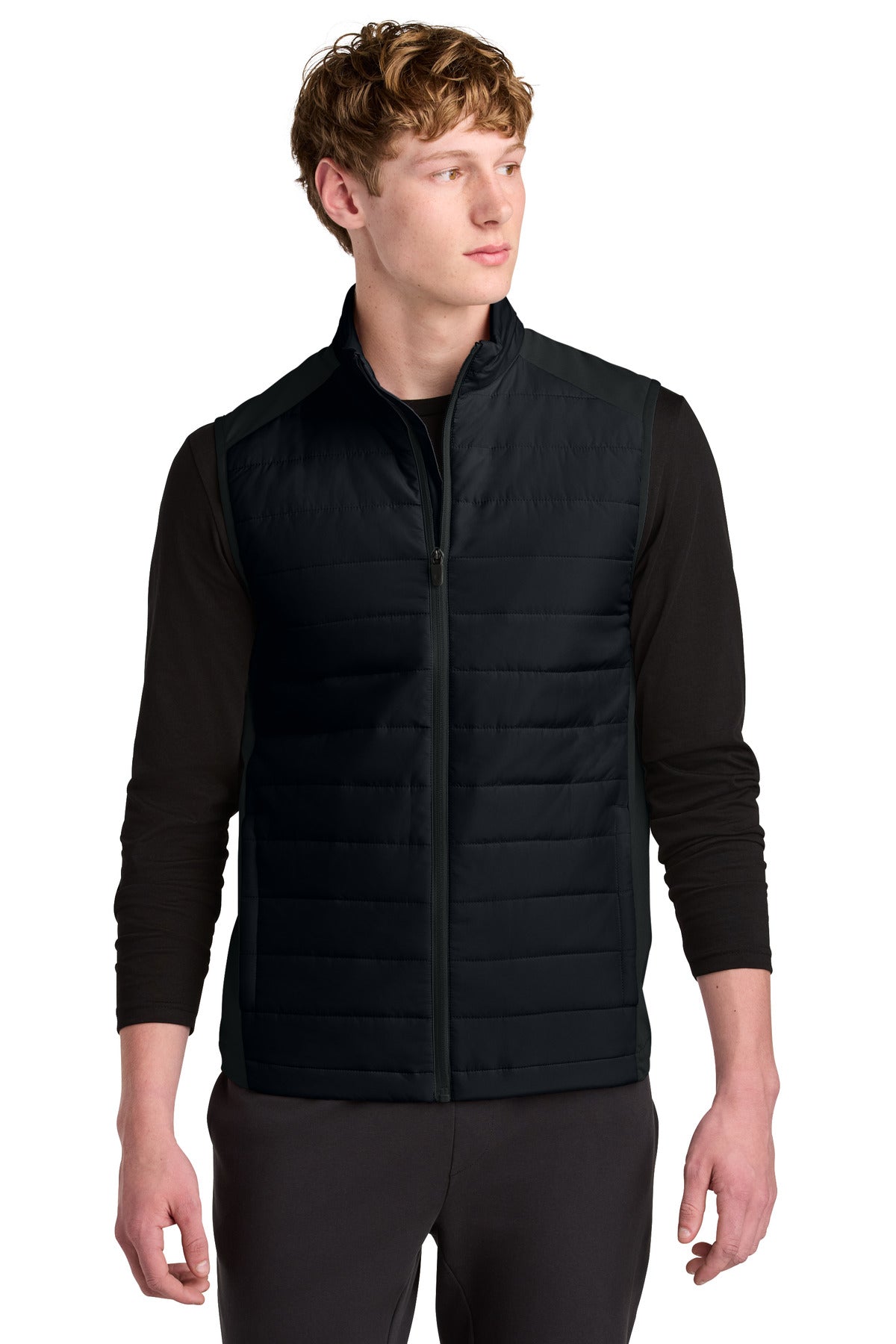 Sport-Tek® Teknical Hybrid Vest ST941 - Black - 2XL