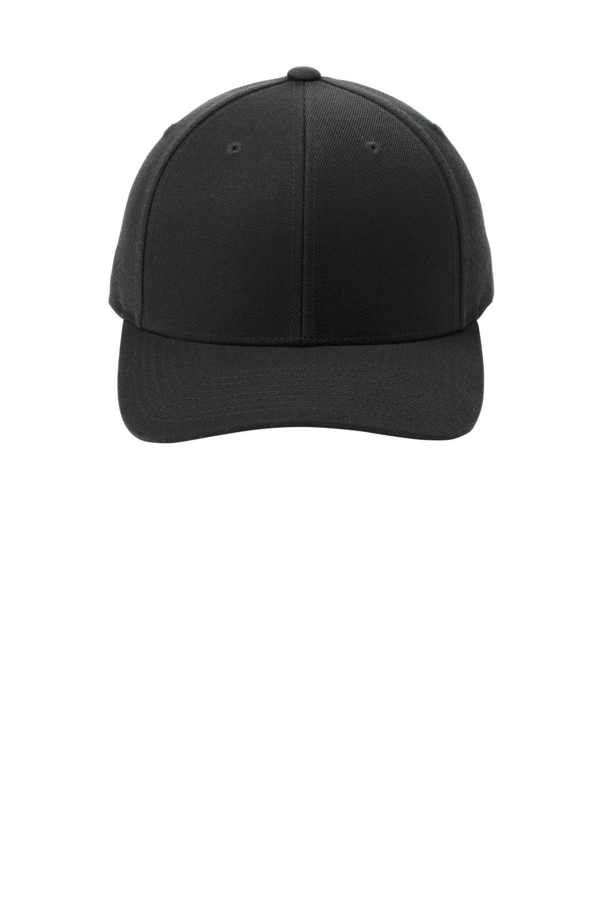 Sport-Tek ® YP Classics ® Curve Bill Snapback Cap. STC43 - Black - OSFA