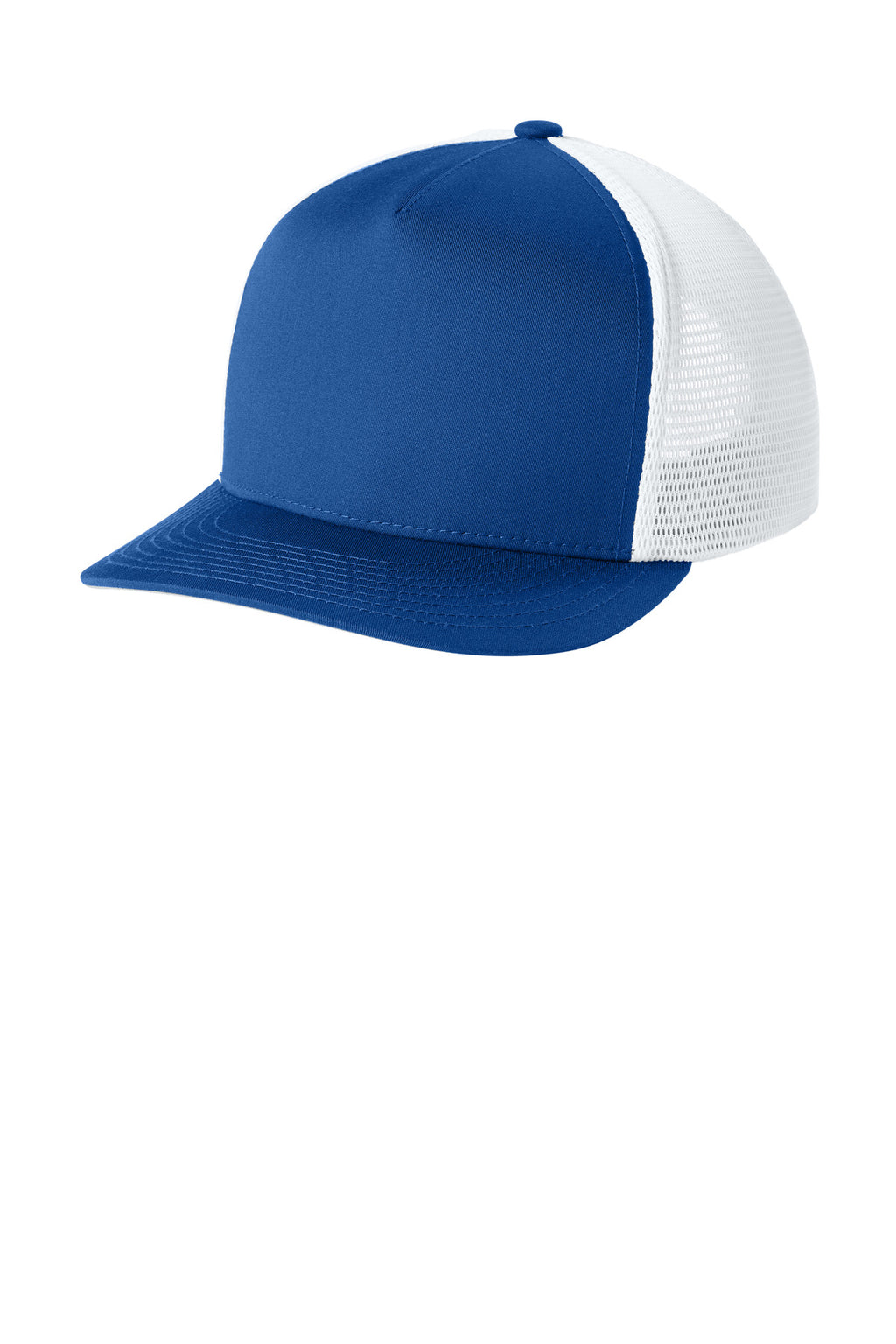 Sport-Tek® Stretch-Tek 5-Panel Trucker Cap STC75