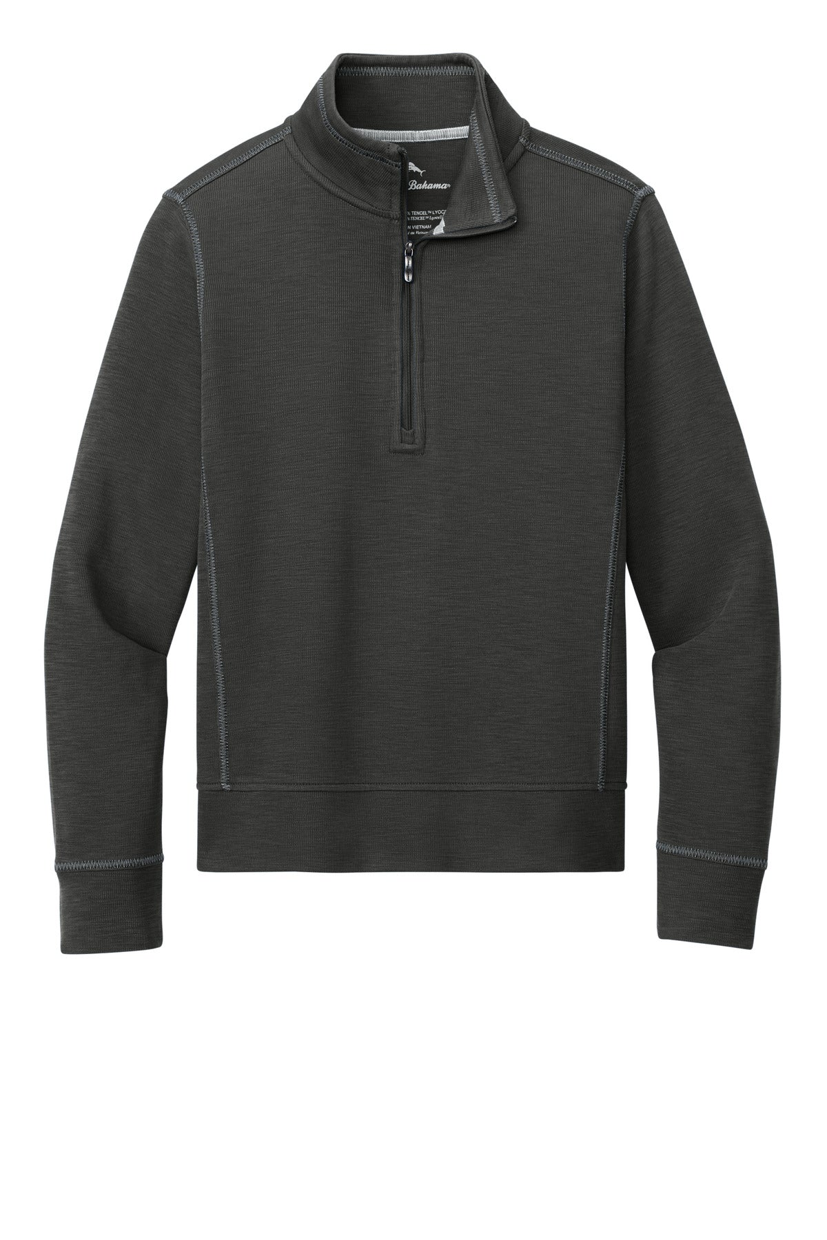 Tommy Bahama® Women's Coconut Bay 1/2-Zip SW222350TB - Black - 2XL