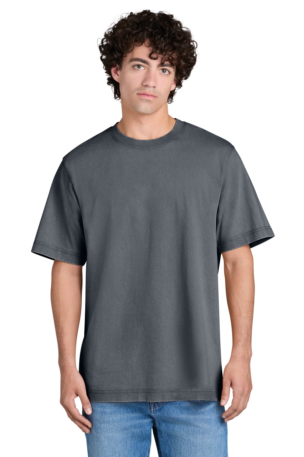 Stanley/Stella® Unisex Freestyler Vintage Heavyweight Tee SXU019 - G. Dyed Anthracite - 2XL