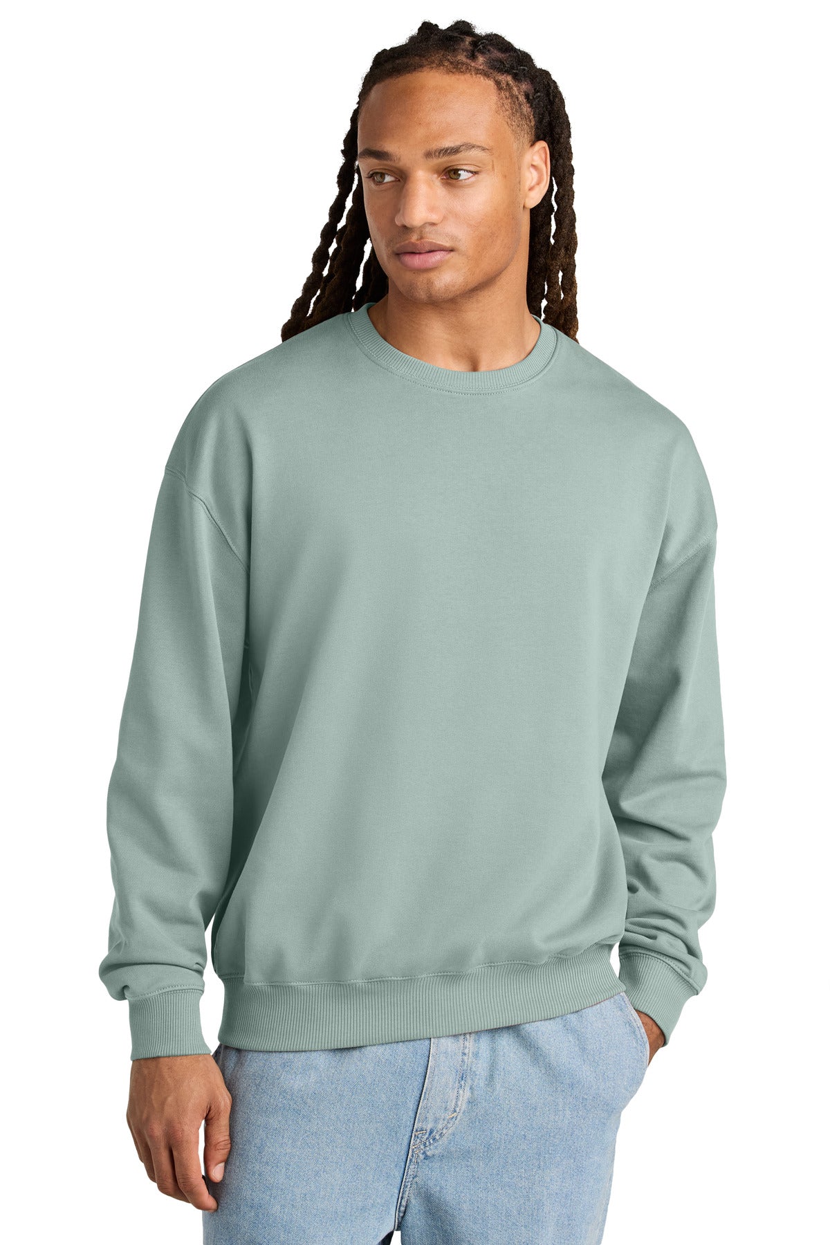 Stanley/Stella® Unisex Ledger Dry Crewneck Sweatshirt SXU029 - Aloe - 2XL