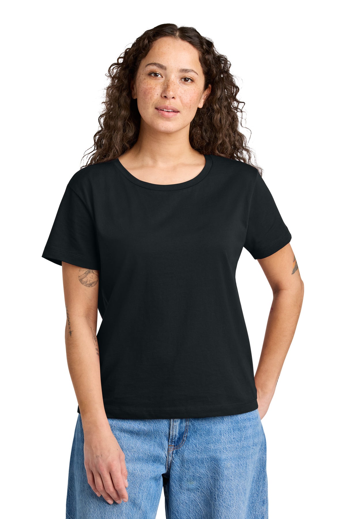 Stanley/Stella® Women's Stella Serena Scoop Neck Tee SXW008 - Black - 2XL