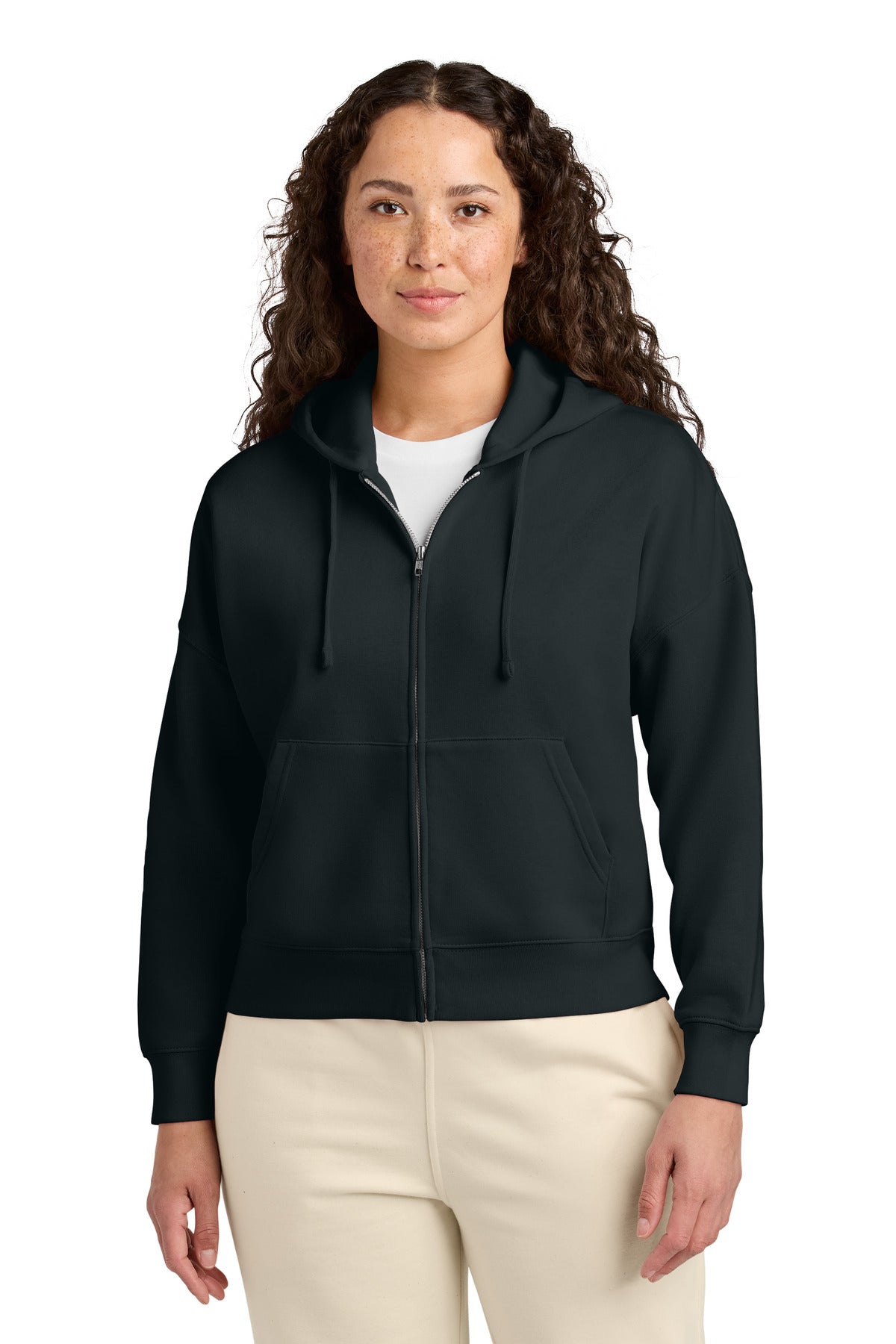 Stanley/Stella® Women's Stella Ida Full-Zip Hooded Sweatshirt SXW037 - Black - 2XL