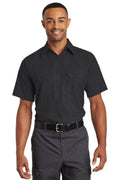 Red Kap® Short Sleeve Solid Ripstop Shirt. SY60 - Black - 2XL