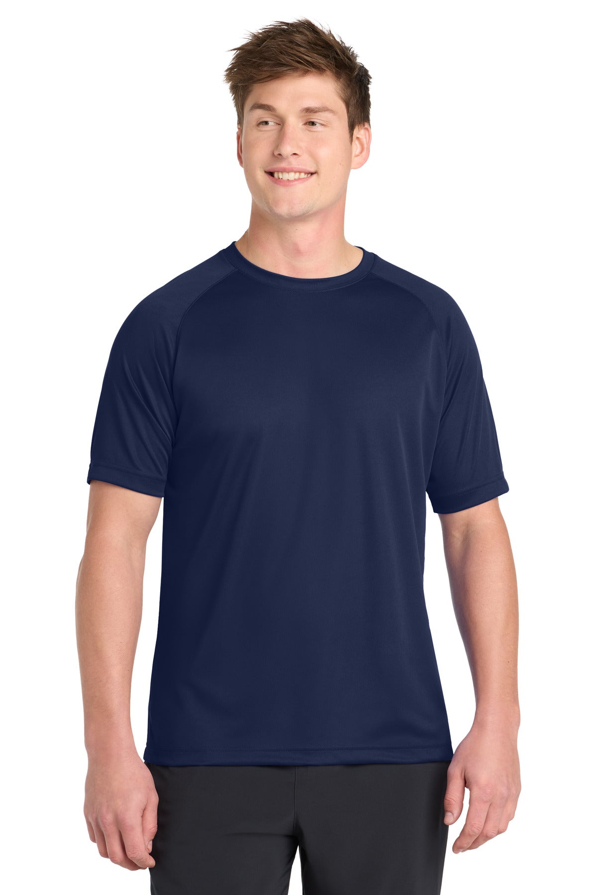 Sport-Tek® Dry Zone® Short Sleeve Raglan T-Shirt. T473