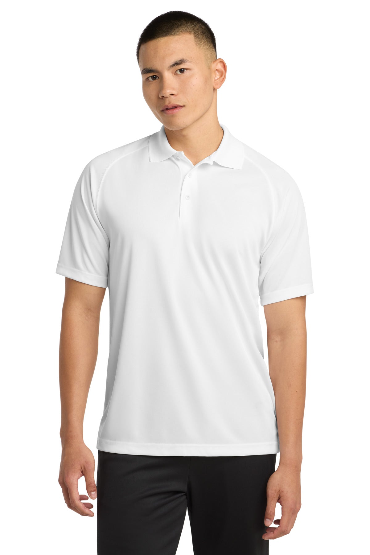 Sport-Tek® Dry Zone® Raglan Polo. T475