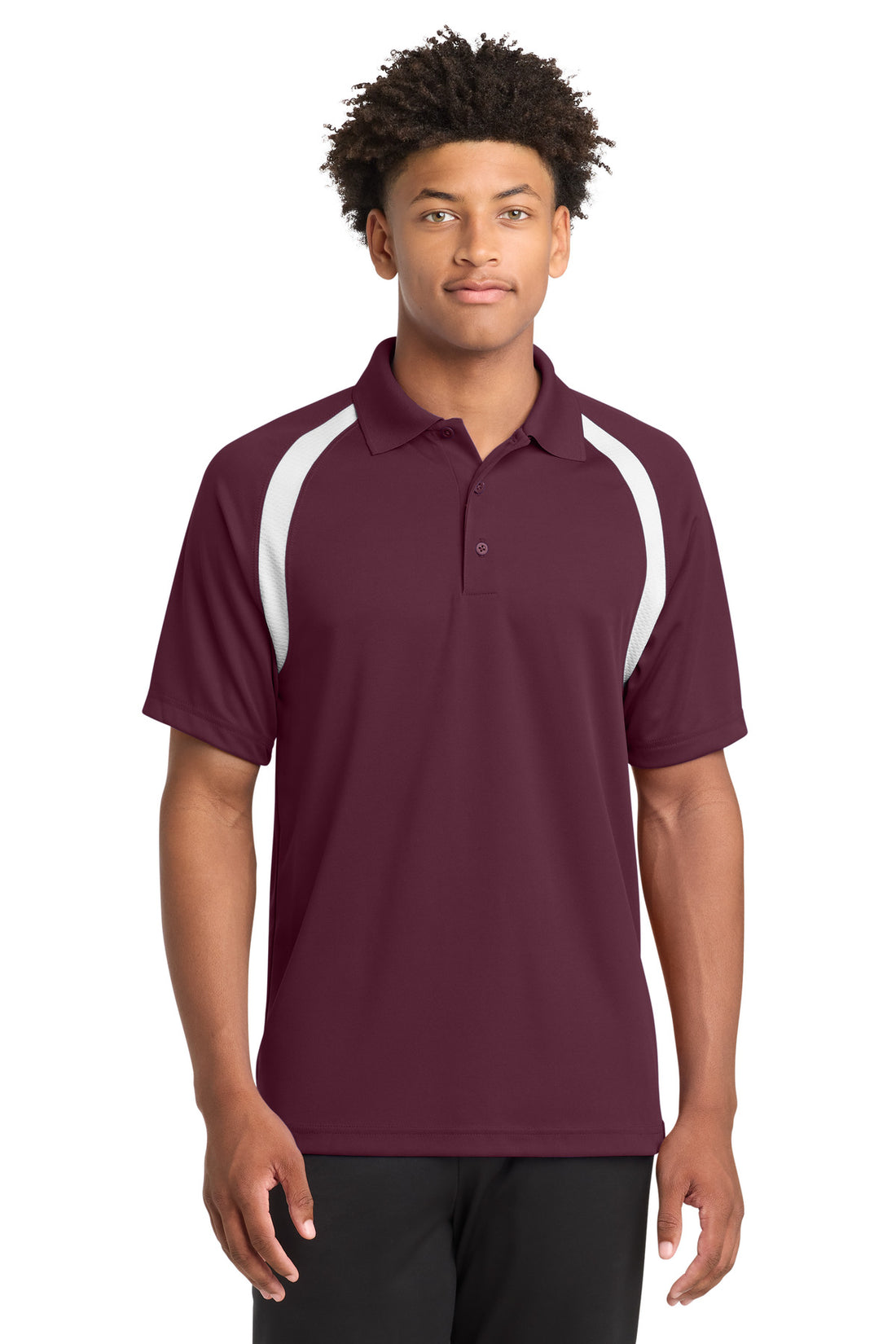 Sport-Tek® Dry Zone® Colorblock Raglan Polo. T476