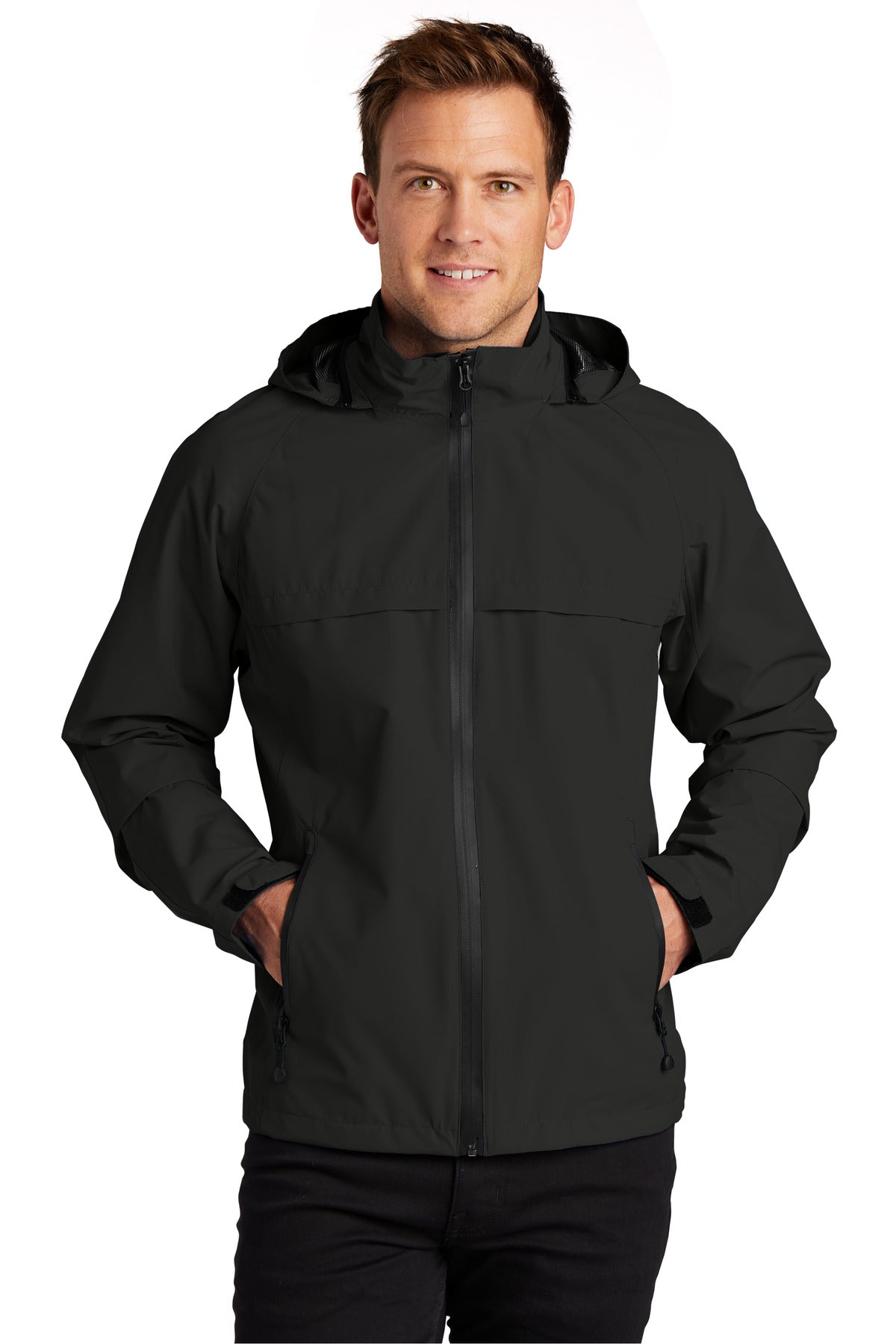 Port Authority® Tall Torrent Waterproof Jacket TLJ333 - Black - 2XLT