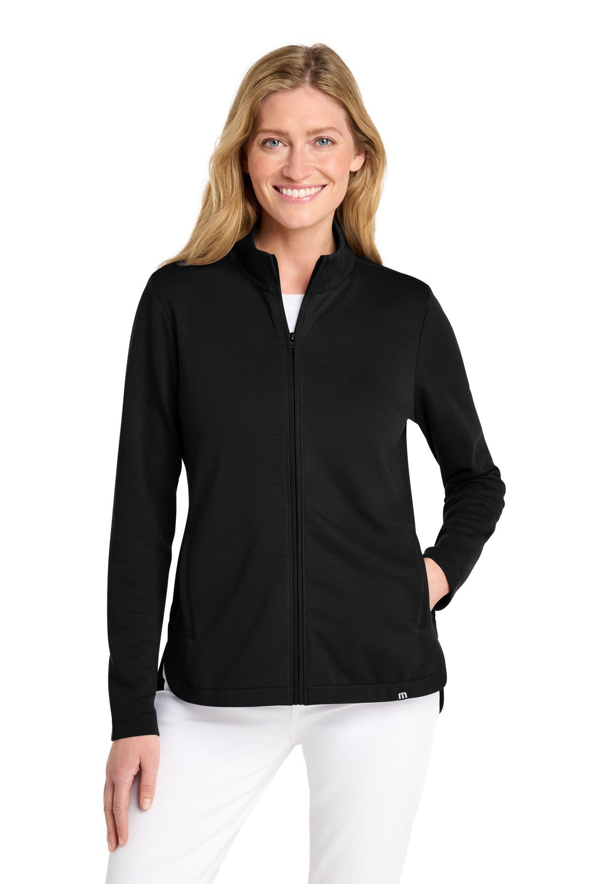 TravisMathew Women's Coveside Full-Zip TM1LD001 - Black - 2XL