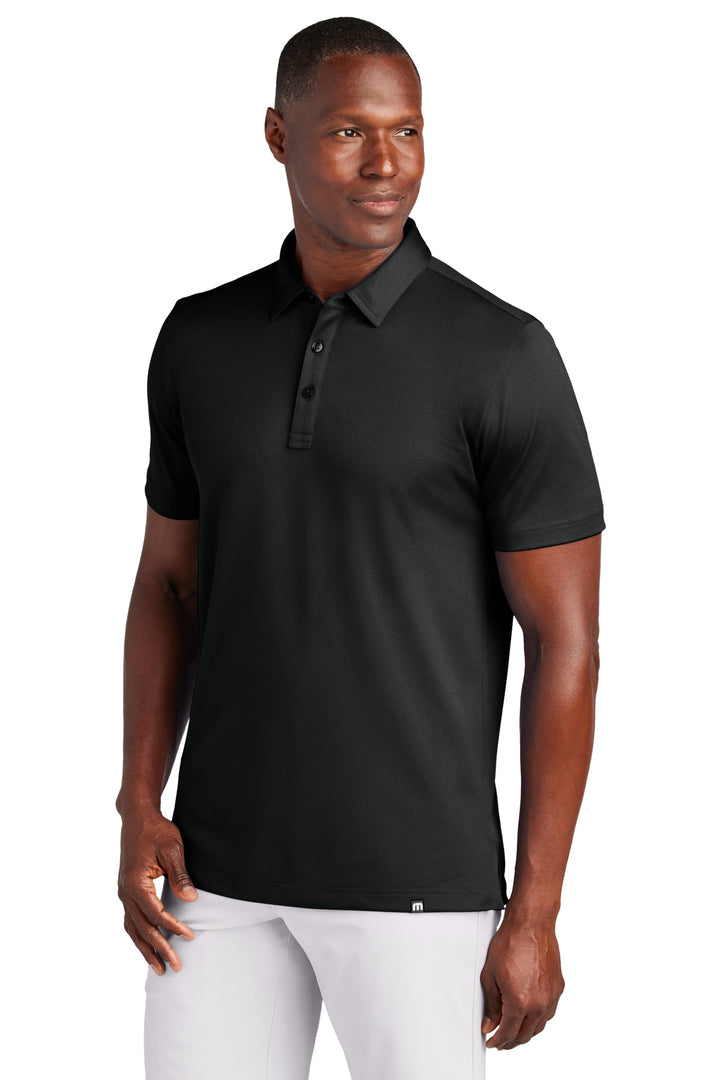 TravisMathew Cabana Solid Polo TM1MAA370 - Black - 2XL