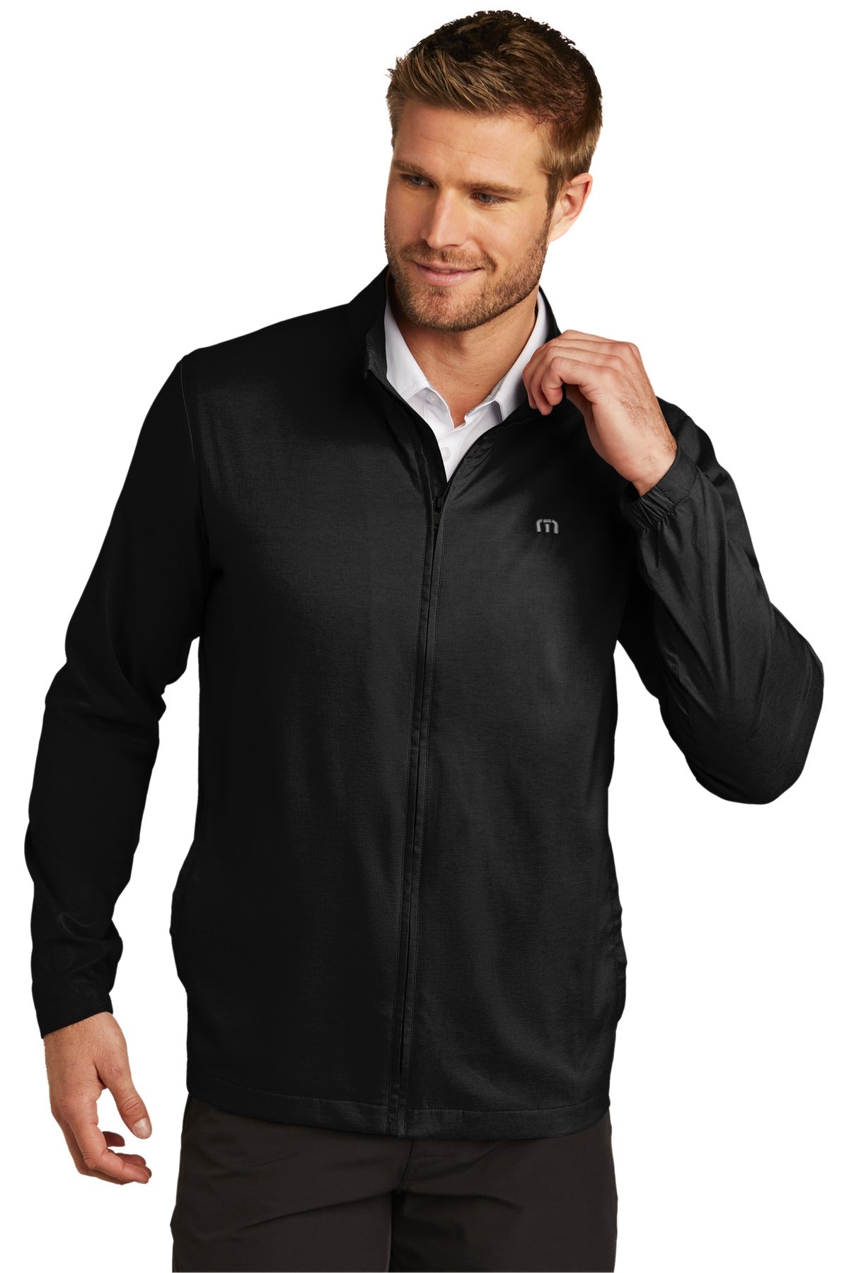 TravisMathew Surfside Full-Zip Jacket. TM1MU422 - Black - 2XL