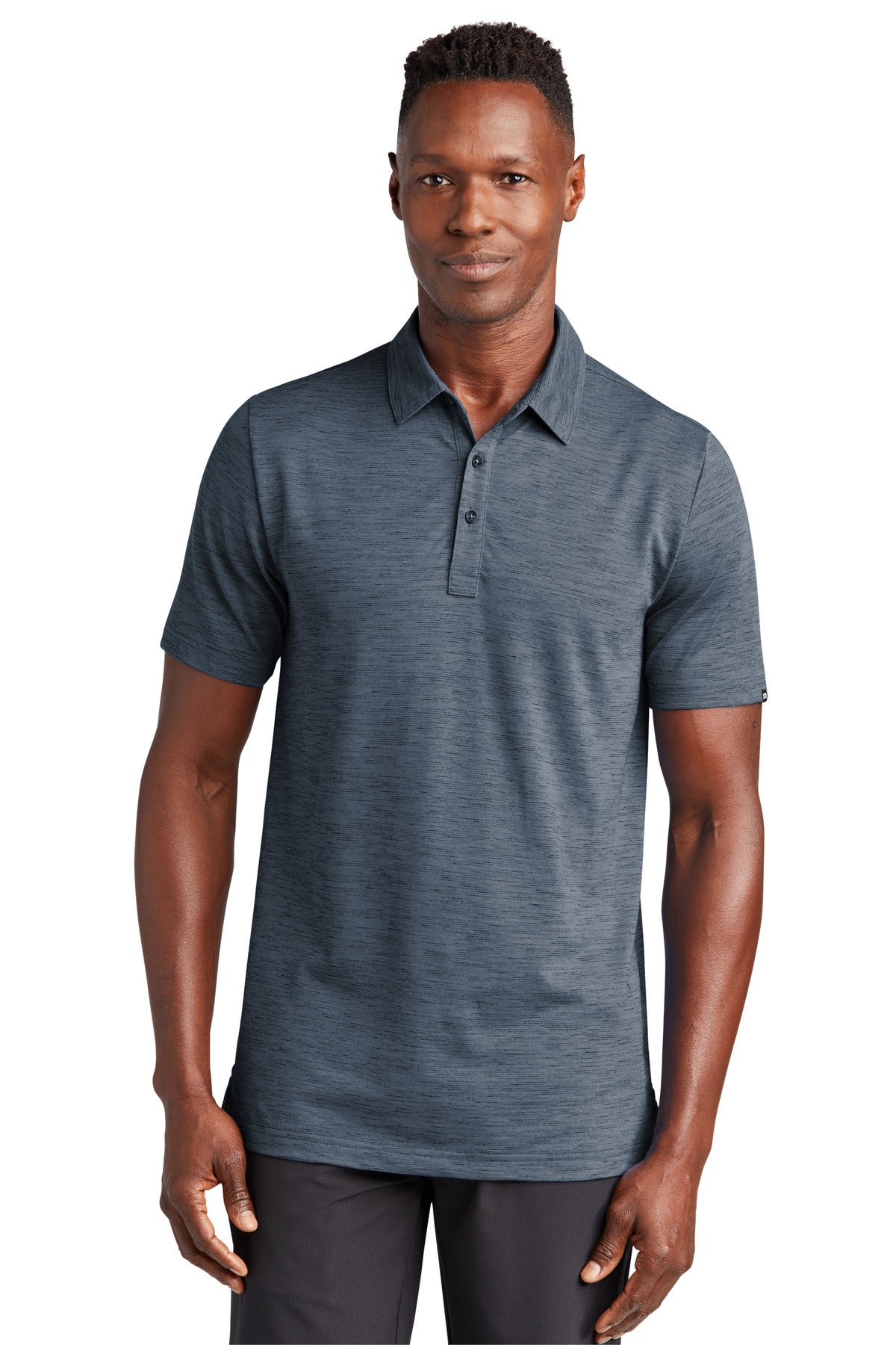 TravisMathew Auckland Slub Polo TM1MW451 - Blue Nights - 2XL