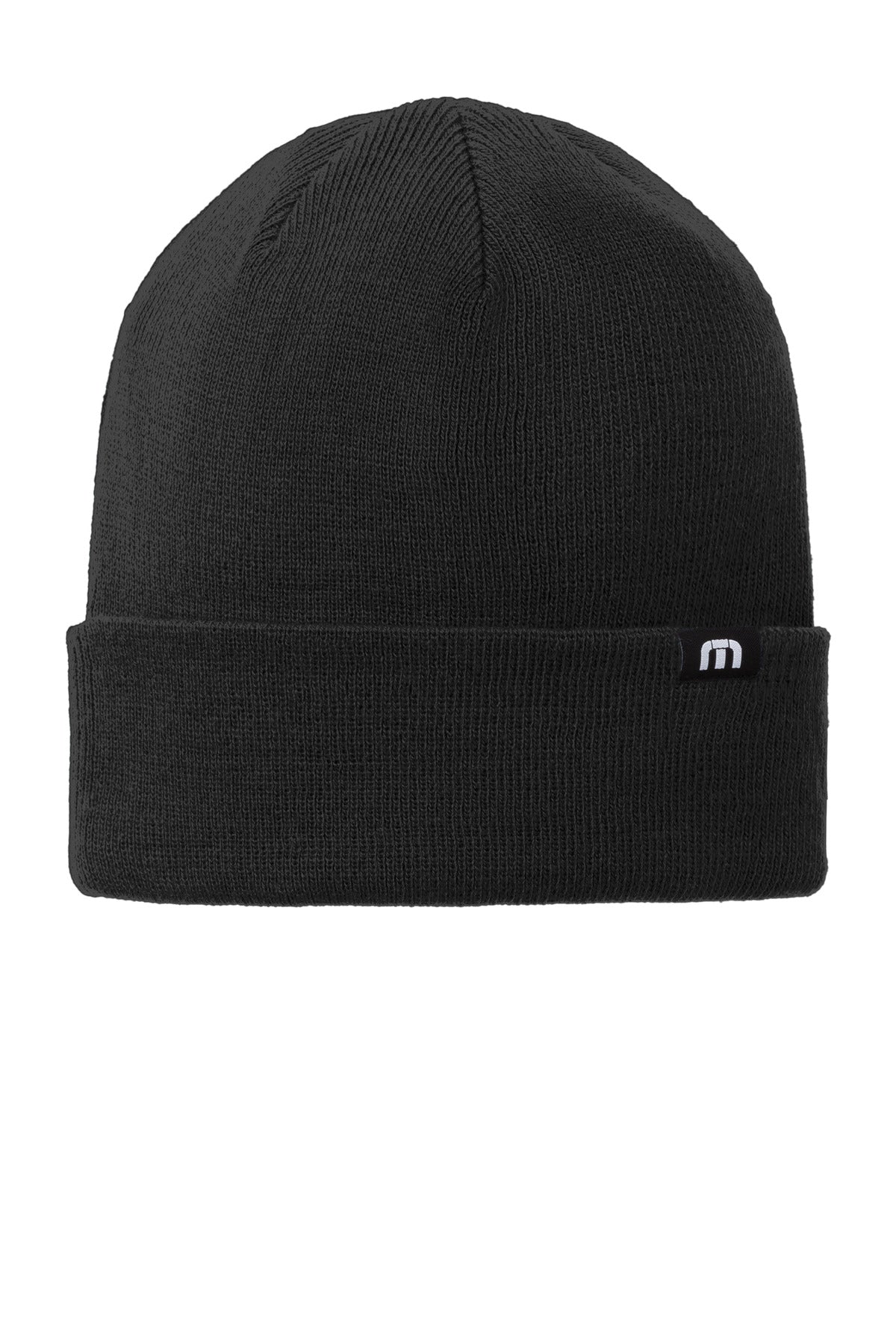 TravisMathew Solid Cuffed Beanie TM1MY394 - Black - OSFA