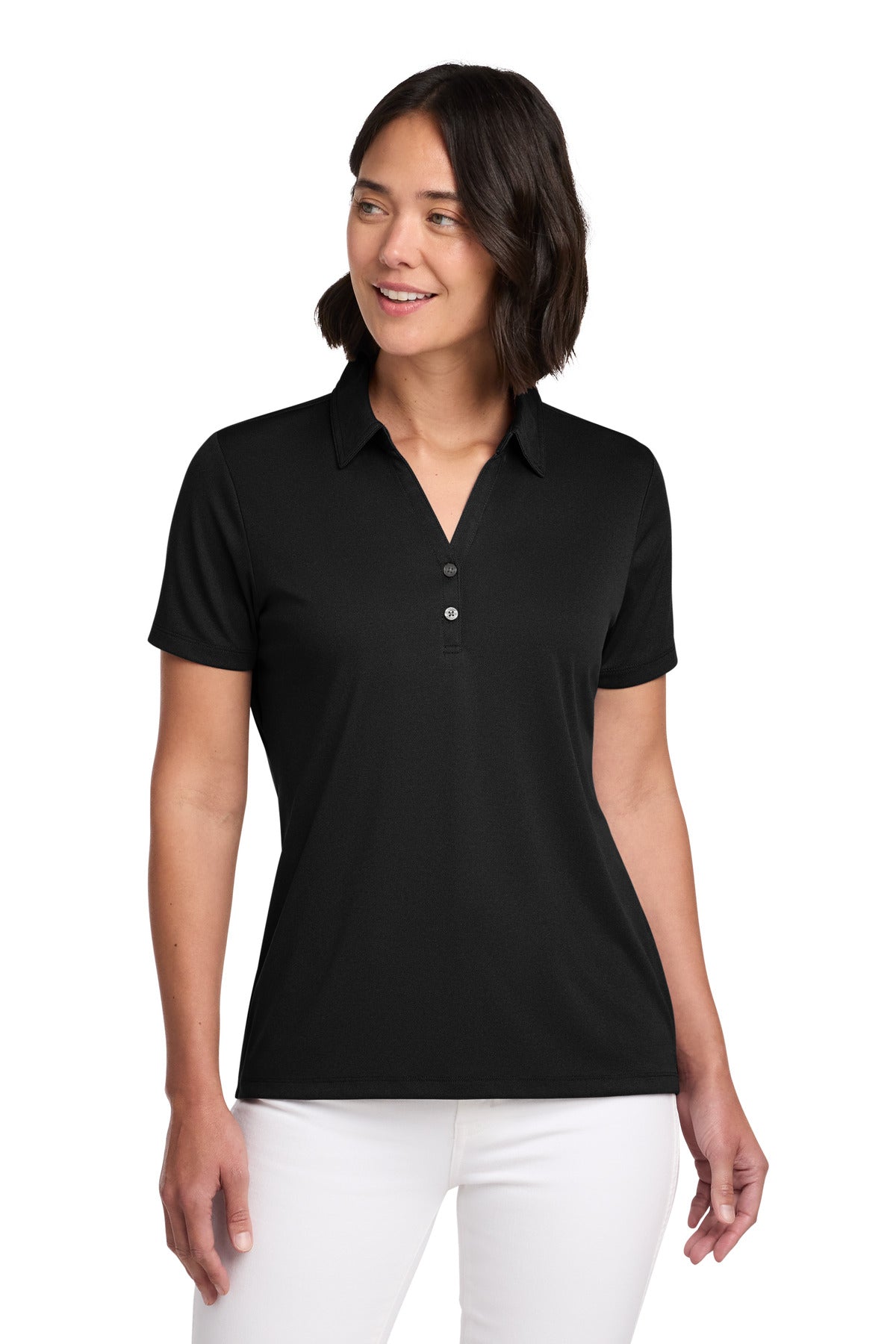 TravisMathew Women's Coto Performance Polo TM1WX002 - Black - 2XL