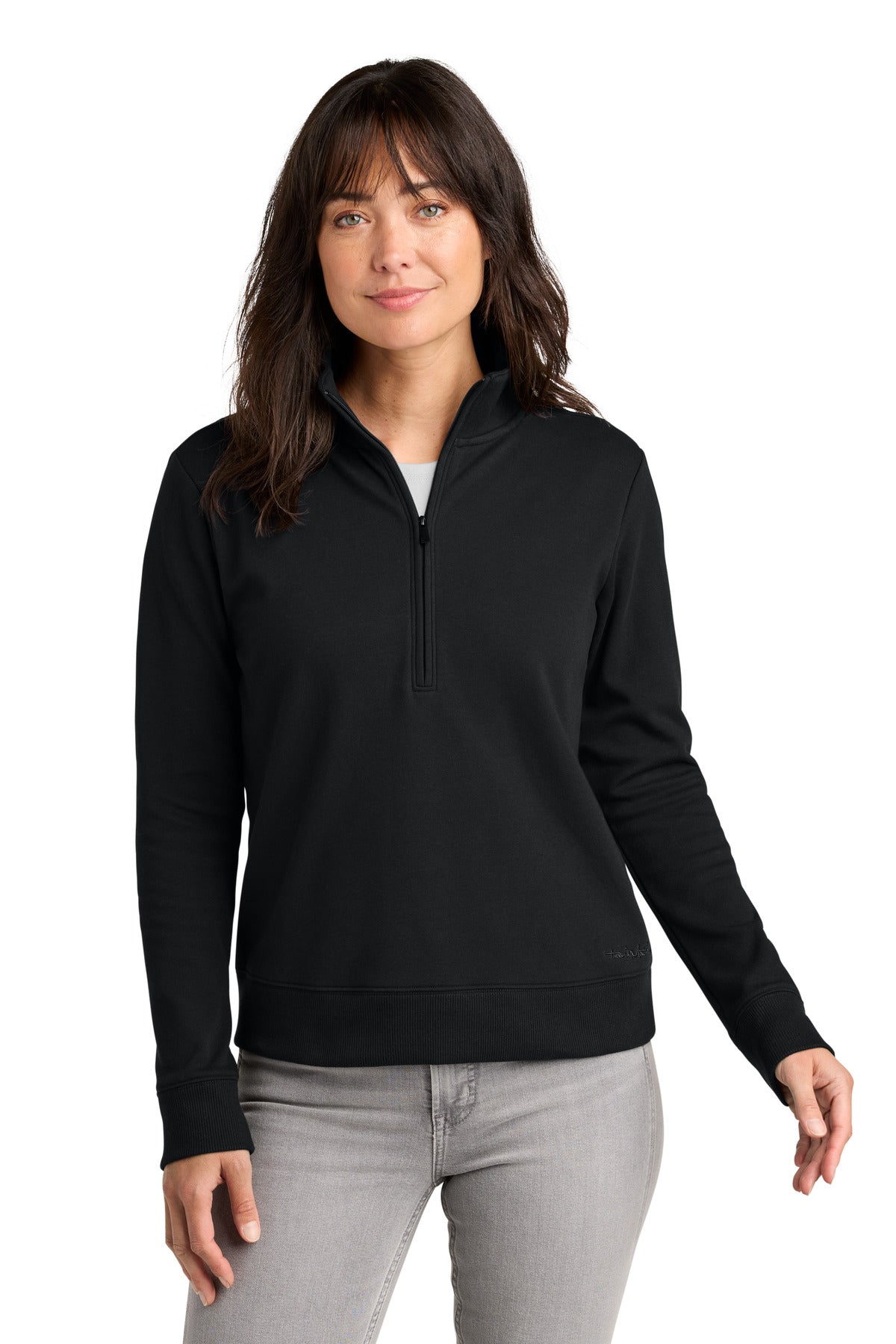 TravisMathew Women's Ocean Villa 1/4-Zip TMA41428 - Black - 2XL