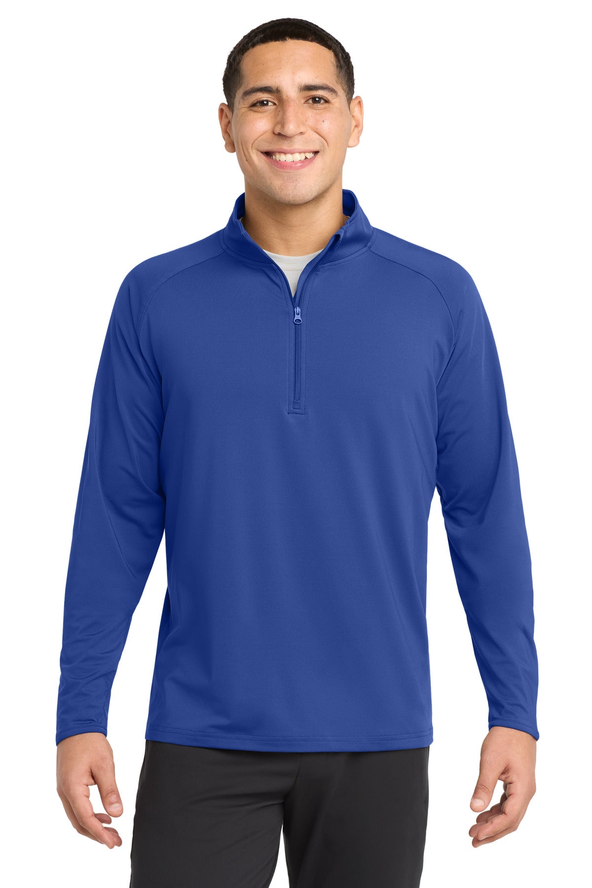 Sport-Tek® Tall Sport-Wick® Stretch 1/4-Zip Pullover. TST850