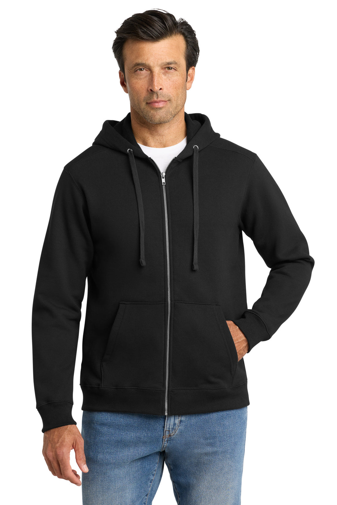 Volunteer Knitwear Chore Fleece Full-Zip Hoodie VL130ZH