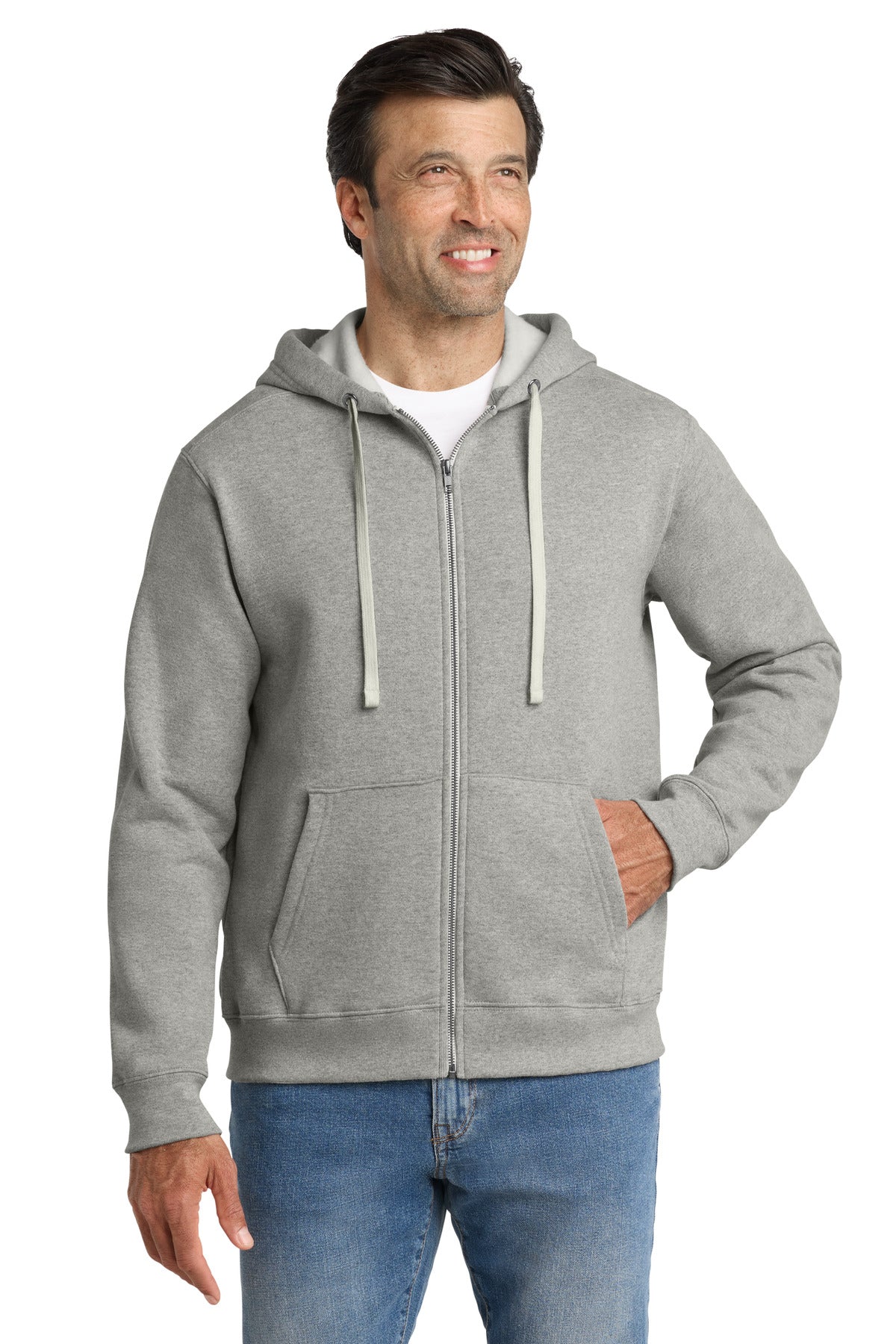 Volunteer Knitwear Chore Fleece Full-Zip Hoodie VL130ZH