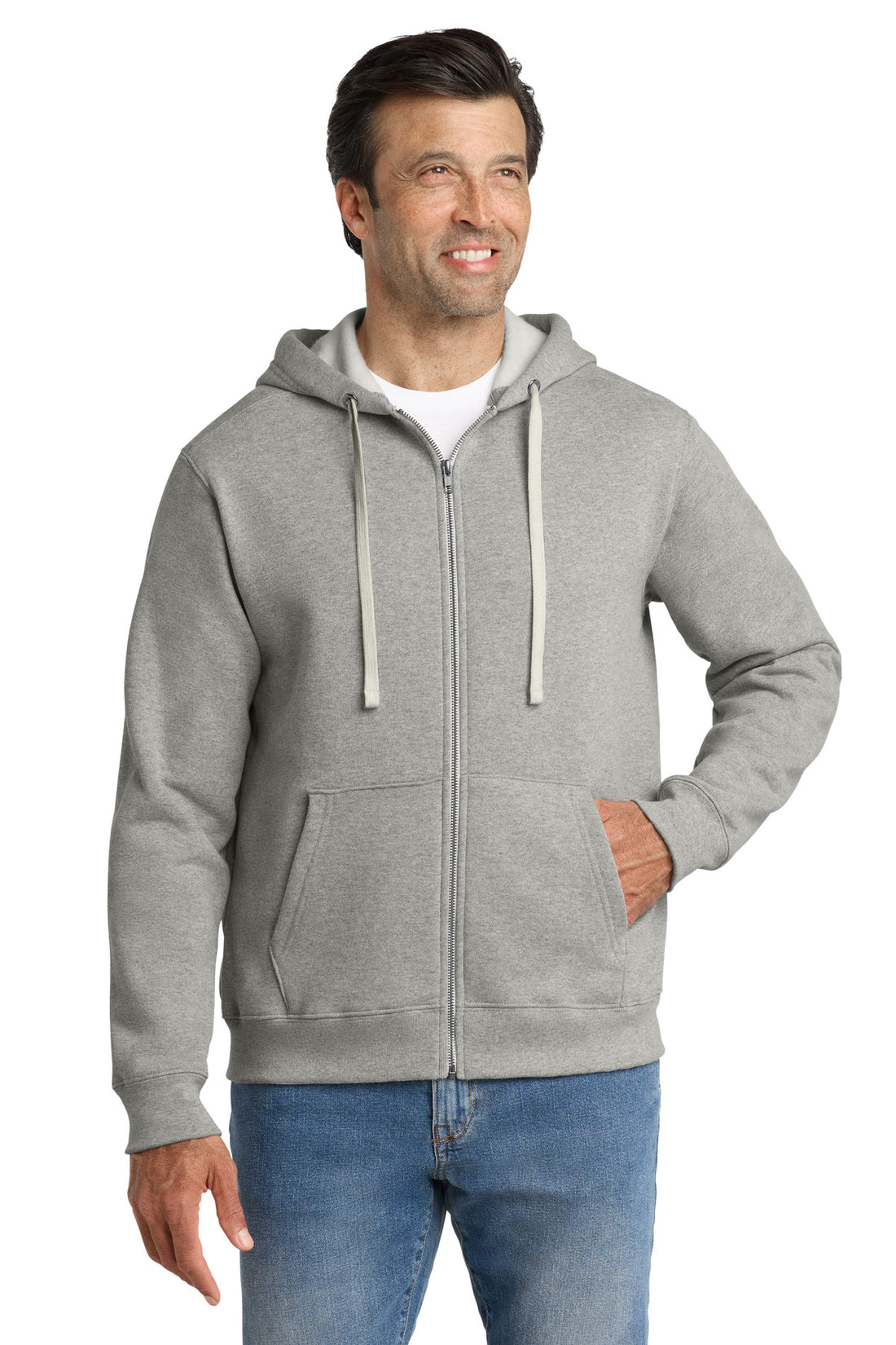 Volunteer Knitwear Chore Fleece Full-Zip Hoodie VL130ZH