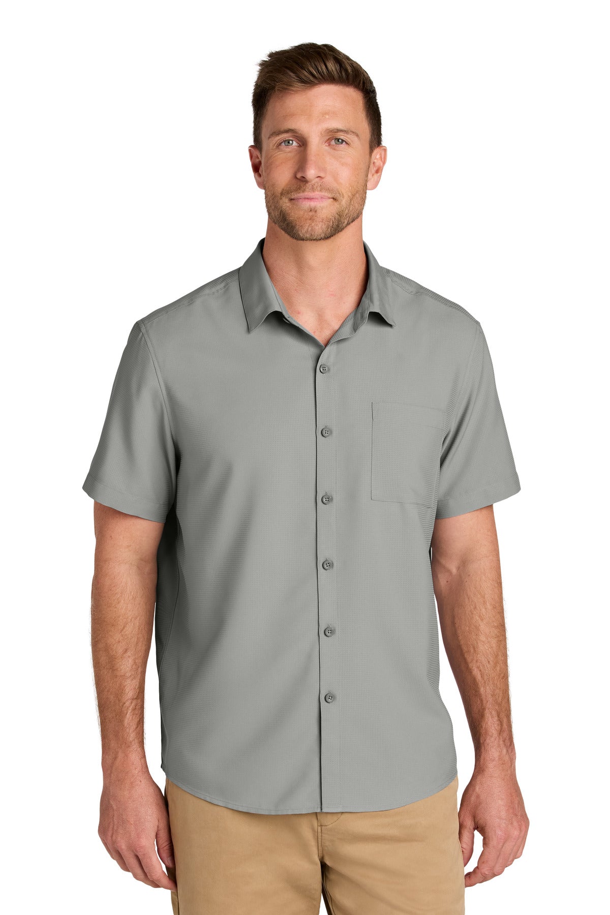 Port Authority® Short Sleeve UV Dockside Shirt W963