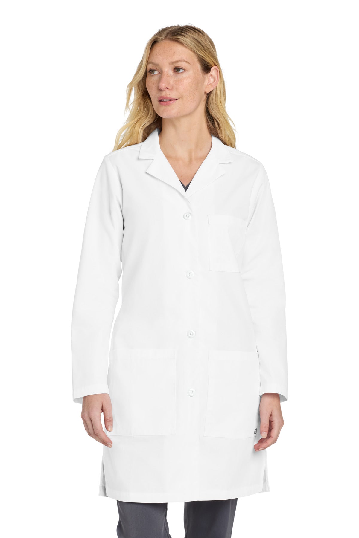 Wink® Women's Long Lab Coat WW4172 - White - 2XL