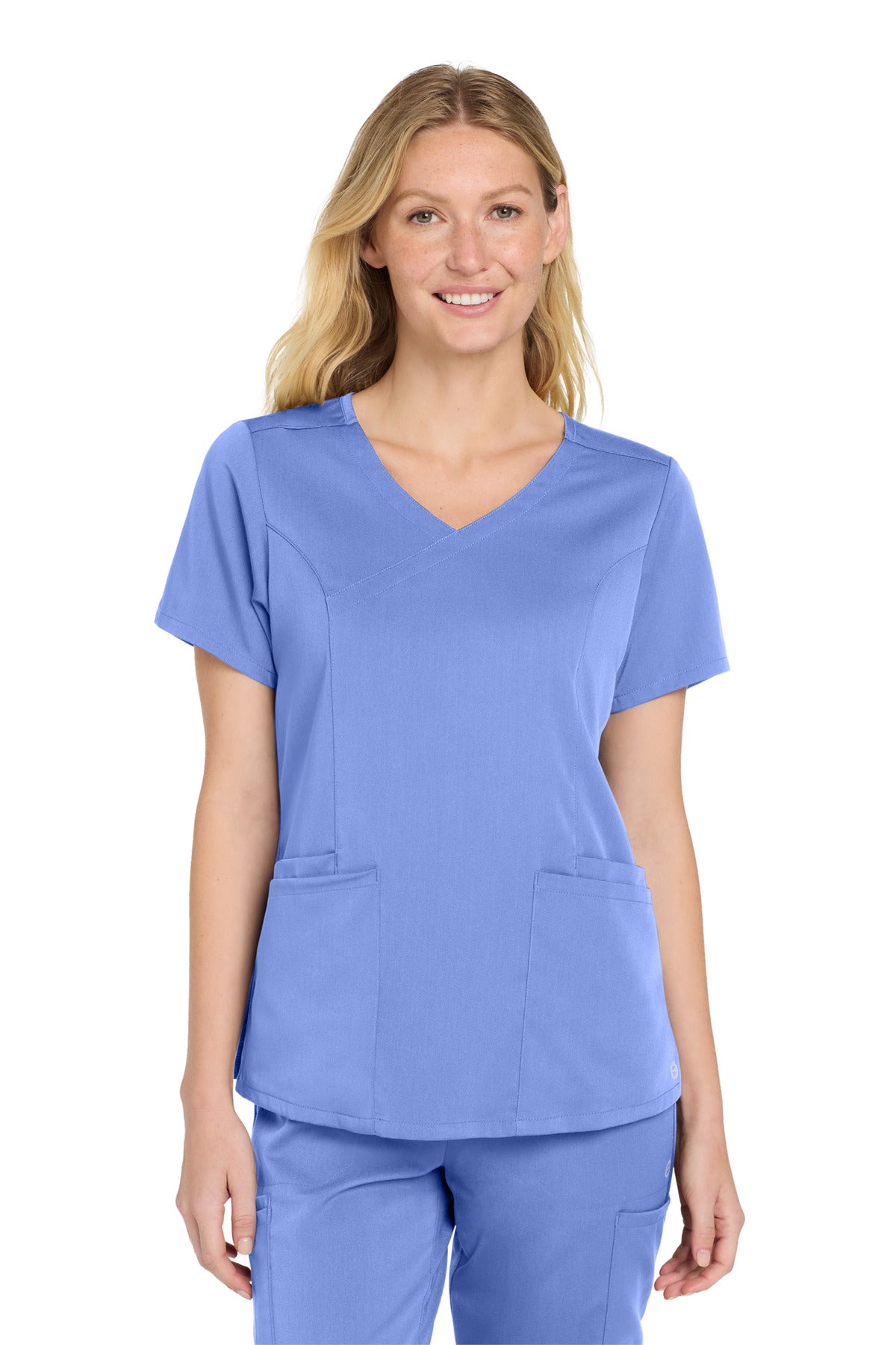 Wink® Women's Premiere Flex Mock Wrap Top WW4268