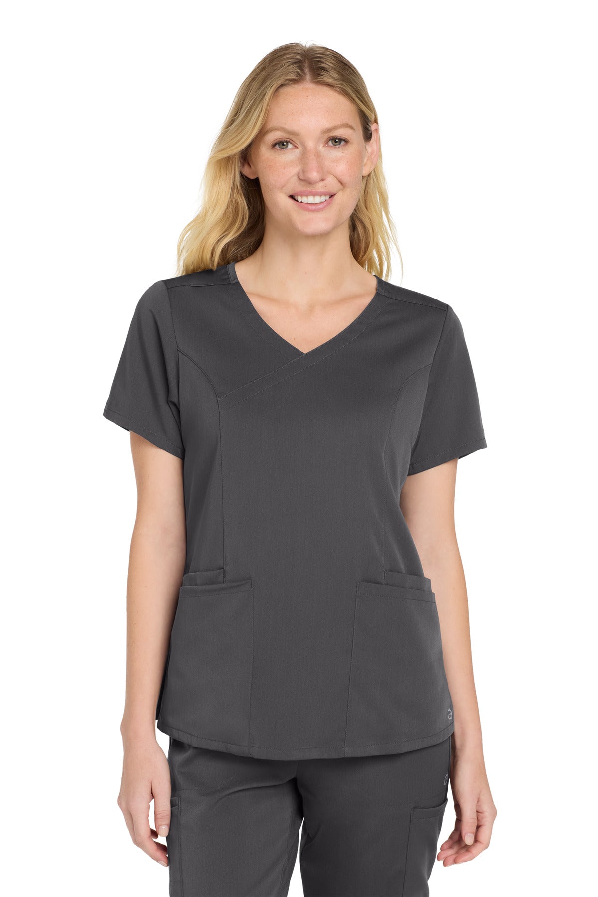 Wink® Women's Premiere Flex Mock Wrap Top WW4268