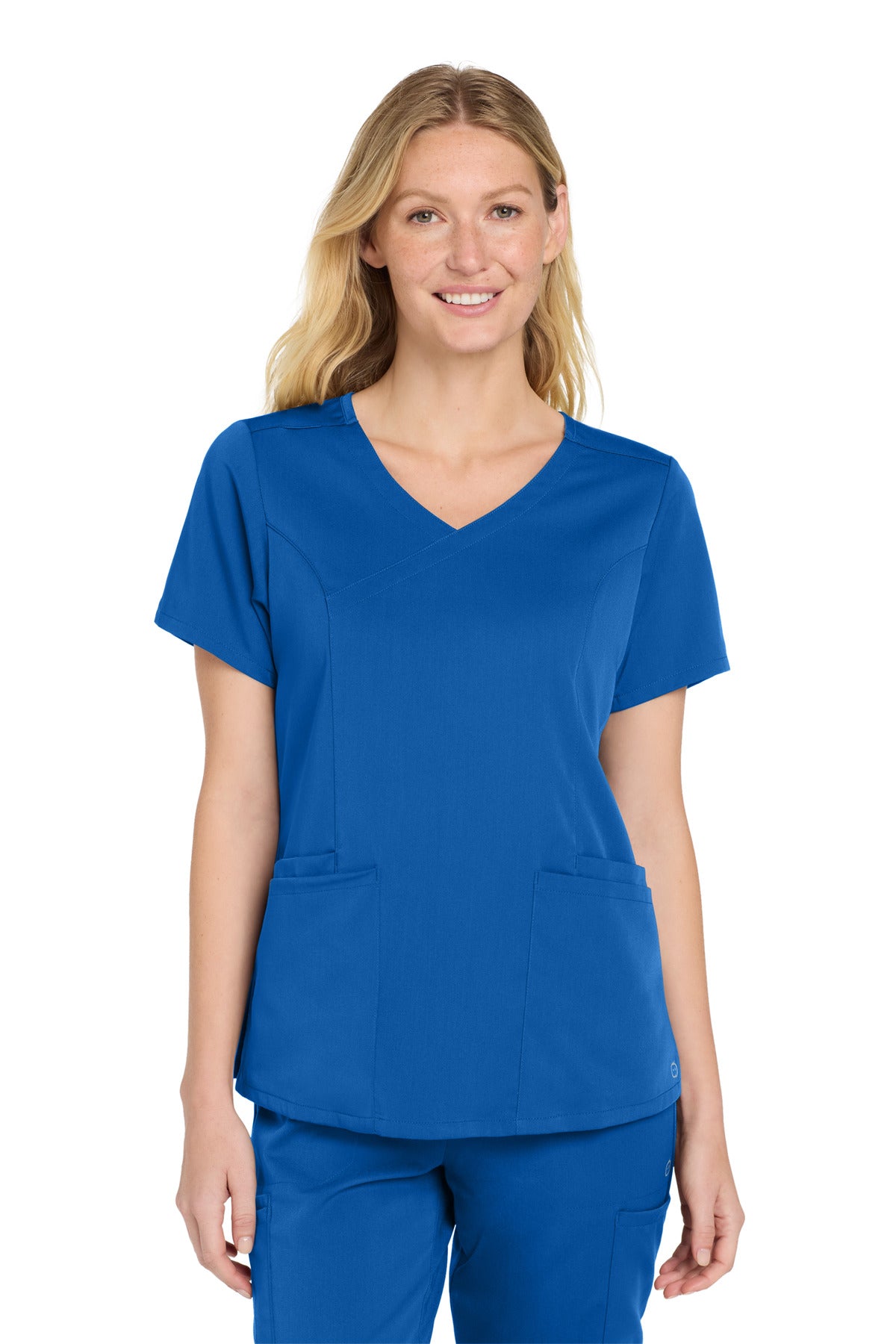 Wink® Women's Premiere Flex Mock Wrap Top WW4268