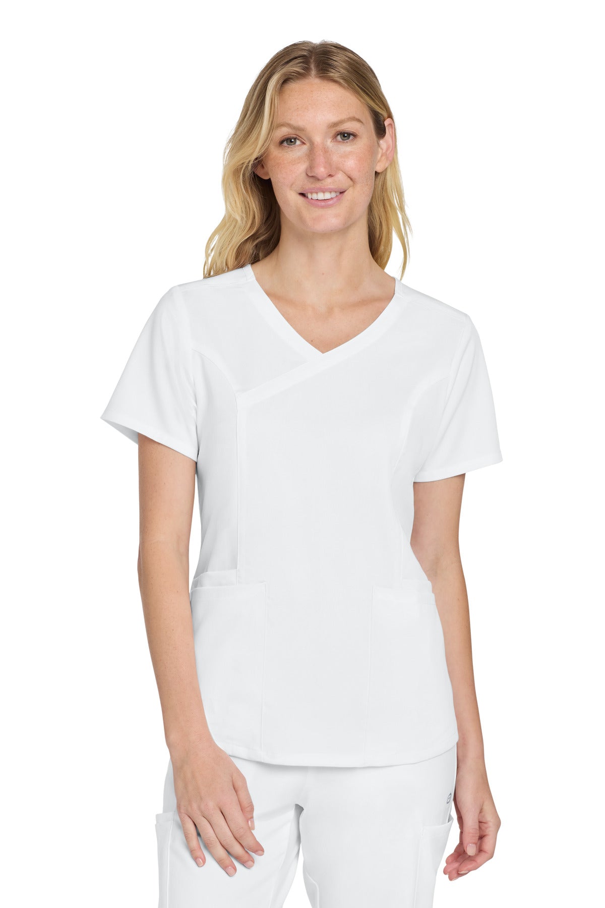 Wink® Women's Premiere Flex Mock Wrap Top WW4268