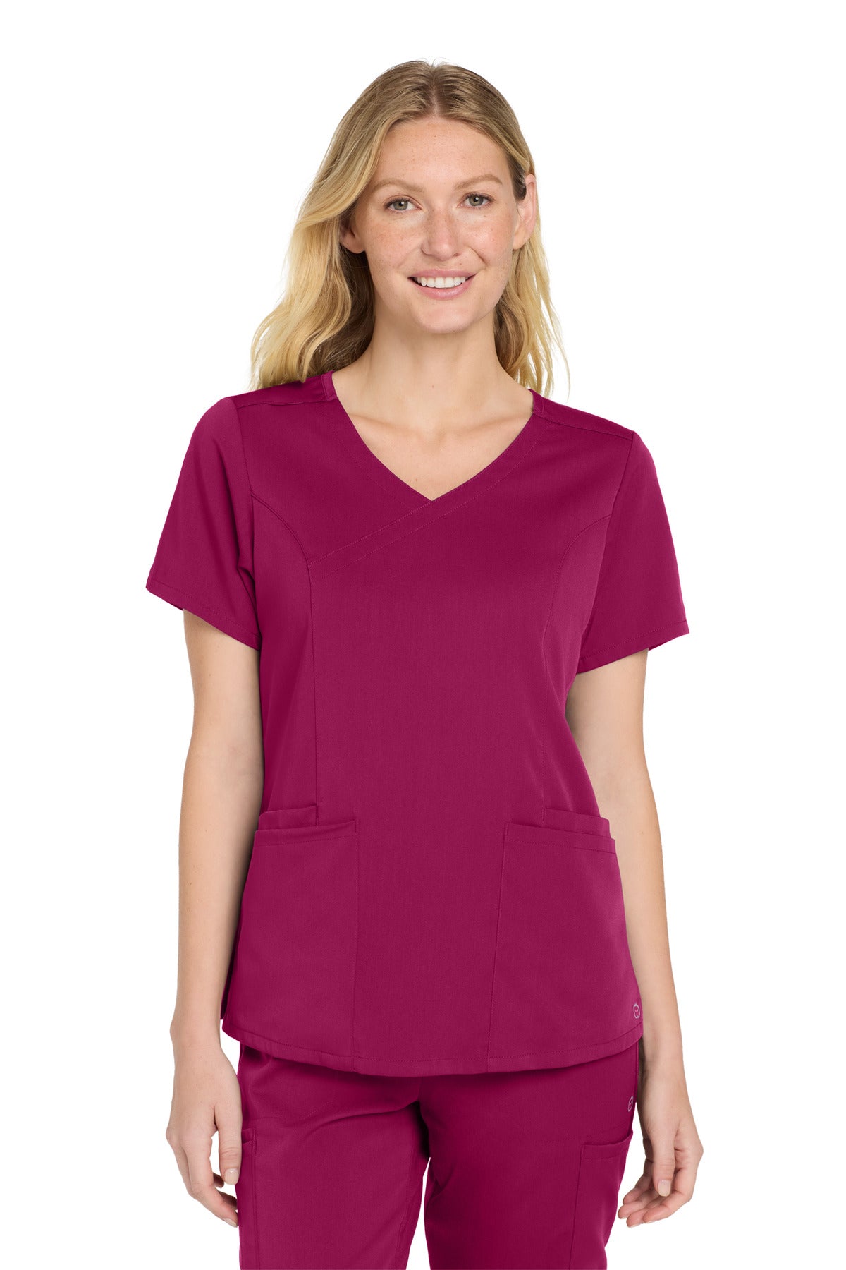 Wink® Women's Premiere Flex Mock Wrap Top WW4268
