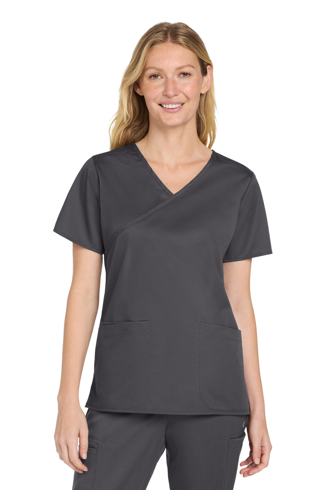 Wink® Women's WorkFlex Mock Wrap Top WW4760