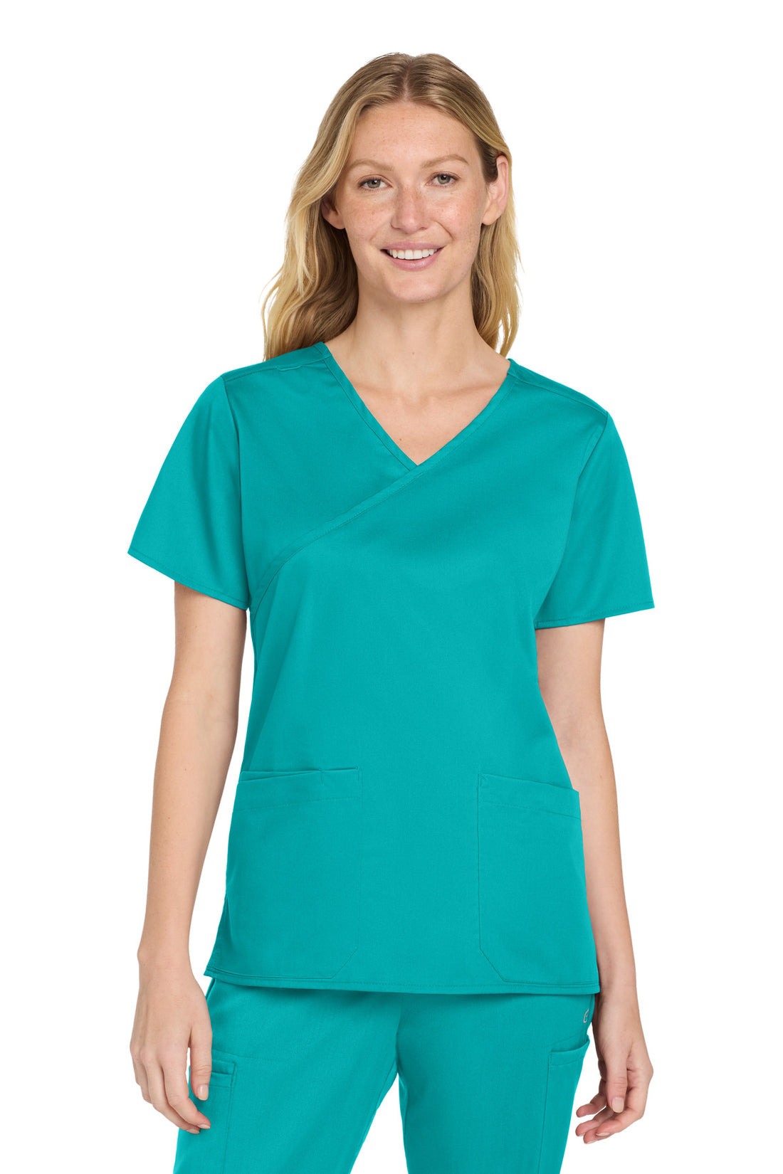 Wink® Women's WorkFlex Mock Wrap Top WW4760