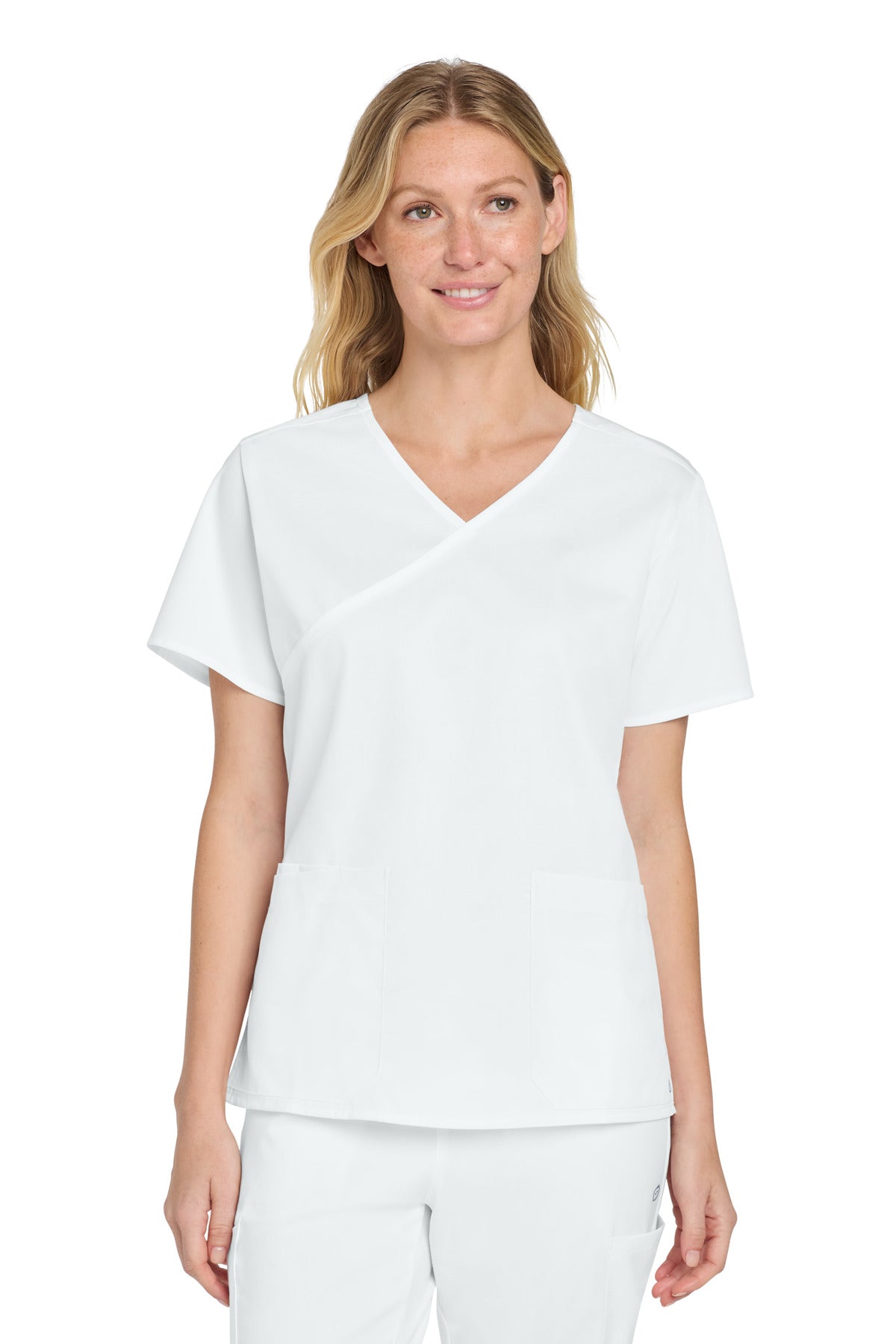 Wink® Women's WorkFlex Mock Wrap Top WW4760