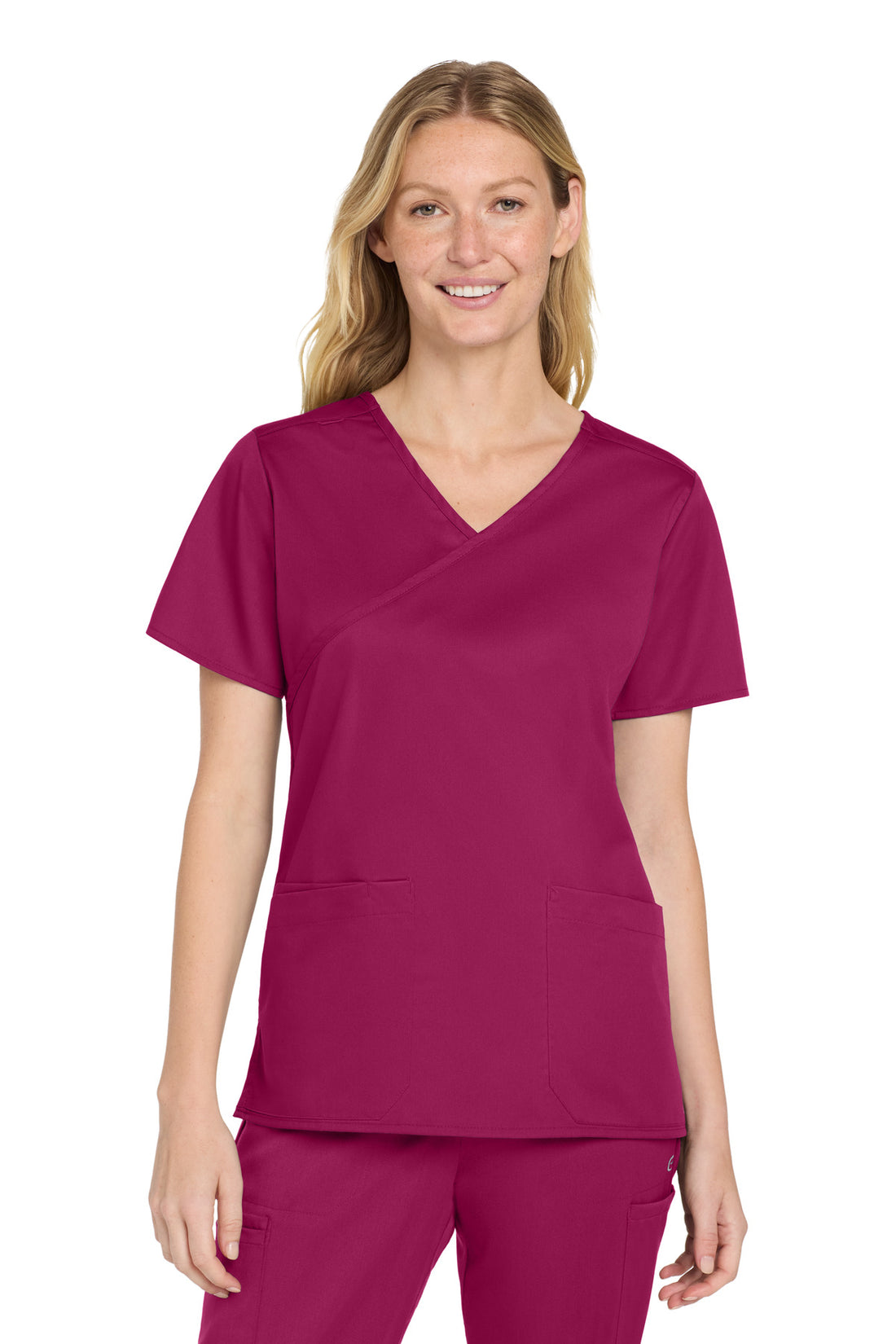 Wink® Women's WorkFlex Mock Wrap Top WW4760