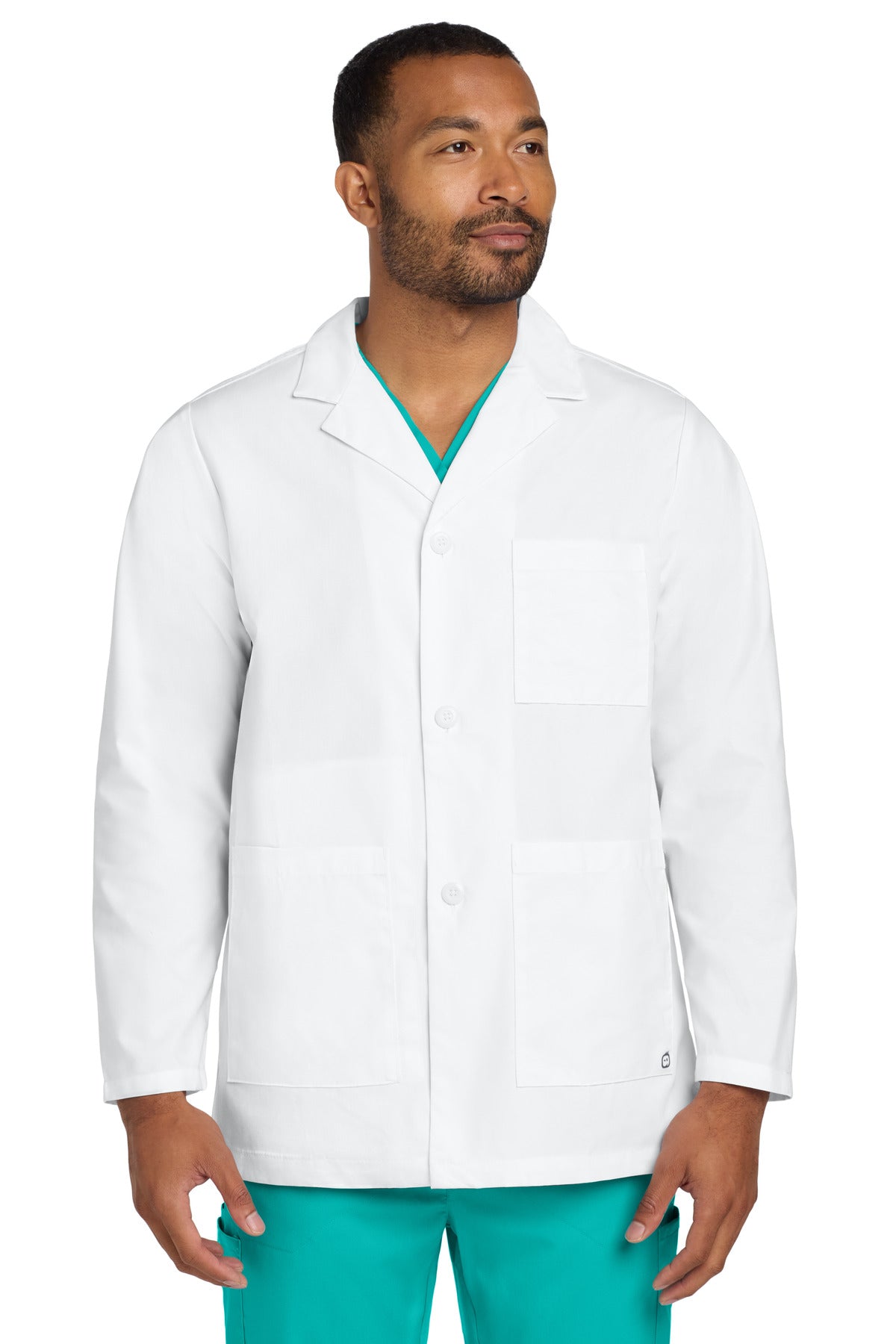 Wink® Men's Consultation Lab Coat WW5072 - White - 2XL