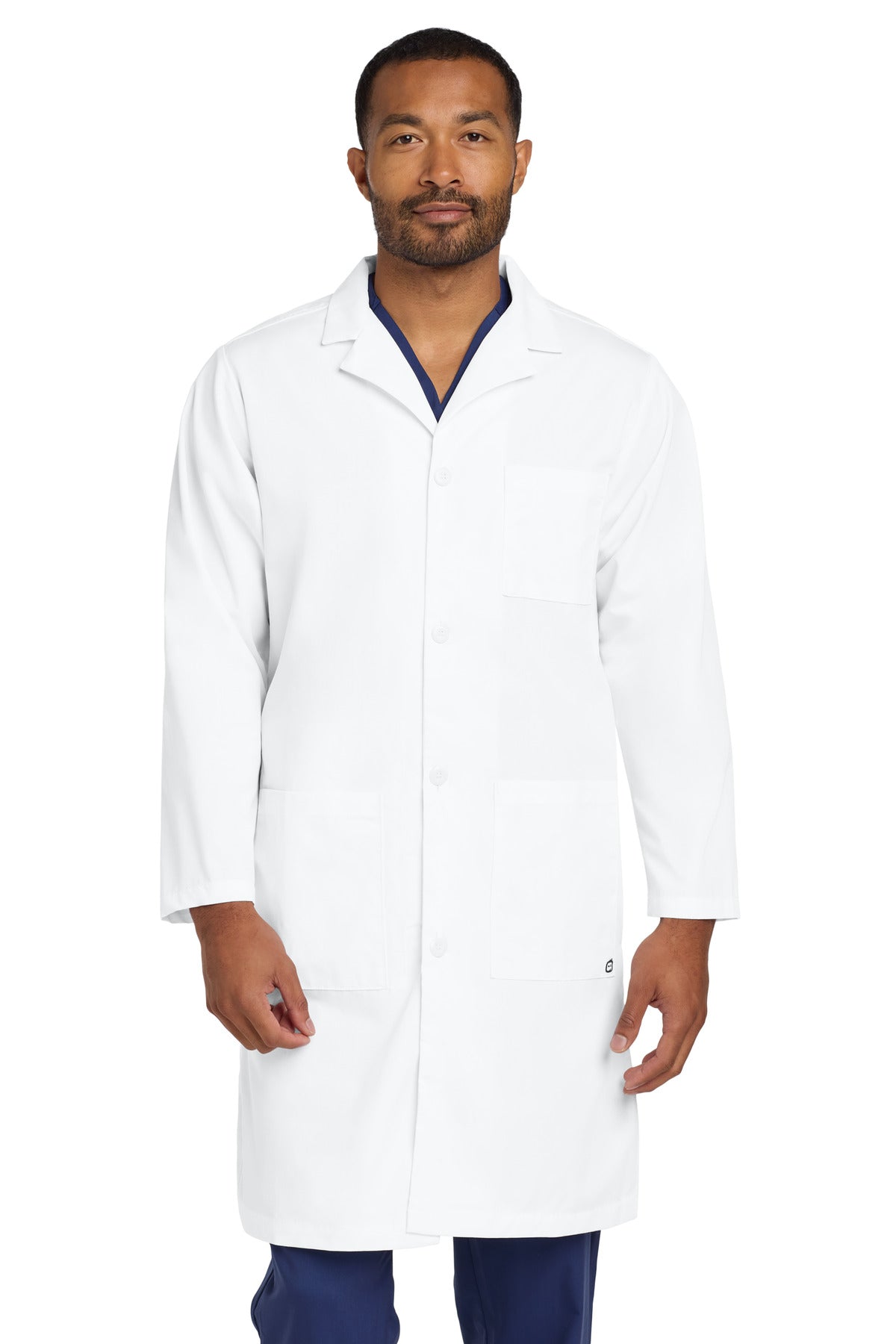 Wink® Men's Long Lab Coat WW5172 - White - 2XL
