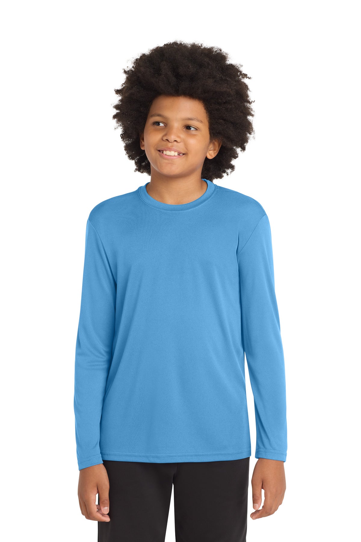 Sport-Tek® Youth Long Sleeve PosiCharge® Competitor Tee. YST350LS