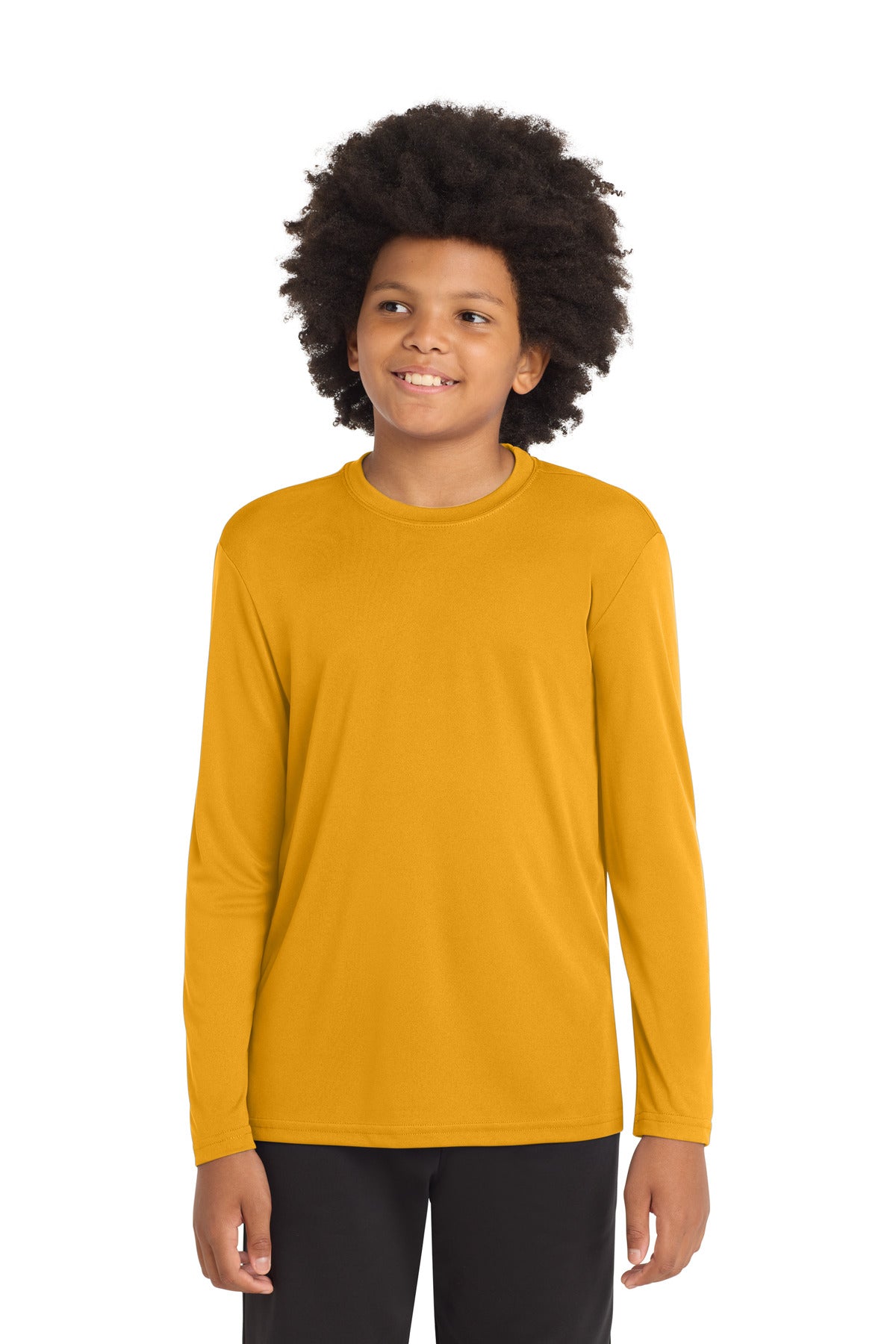 Sport-Tek® Youth Long Sleeve PosiCharge® Competitor Tee. YST350LS