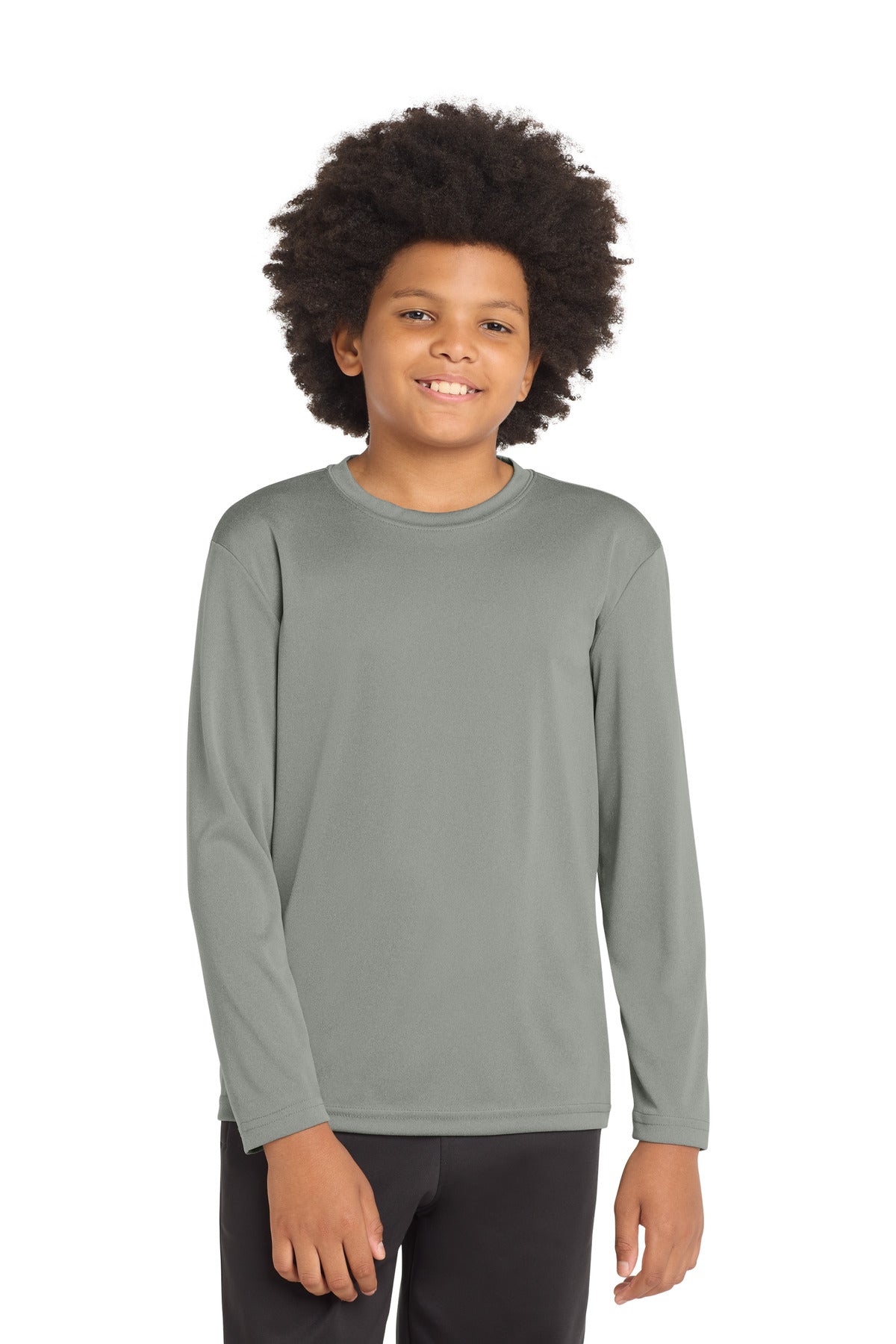 Sport-Tek® Youth Long Sleeve PosiCharge® Competitor Tee. YST350LS